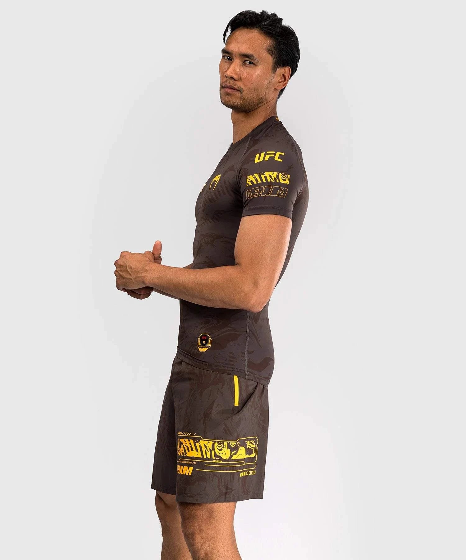 Rashguard Performance UFC Fusion by Venum Authentic Fight Week Marron