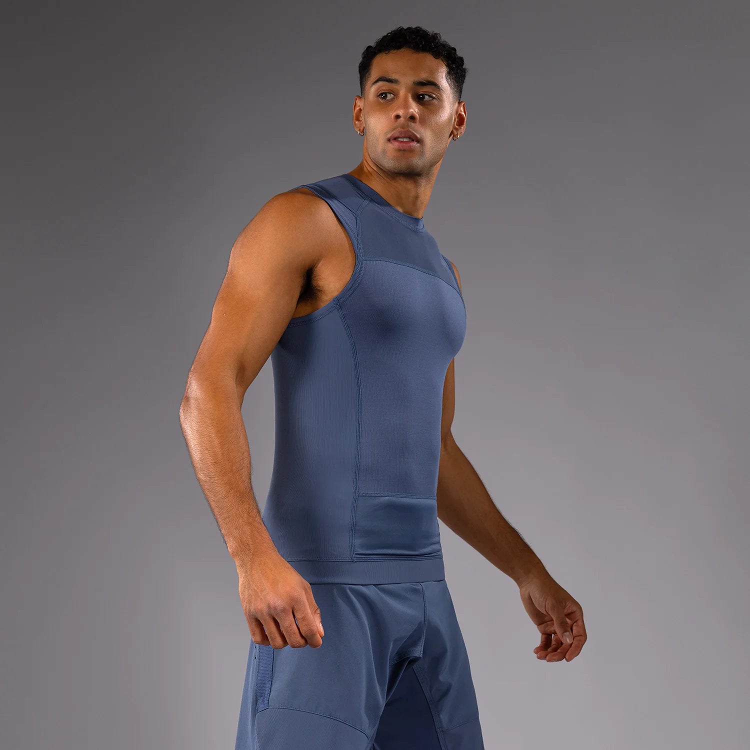 Rashguard Sans Manches Venum G-Fit Air - Bleu