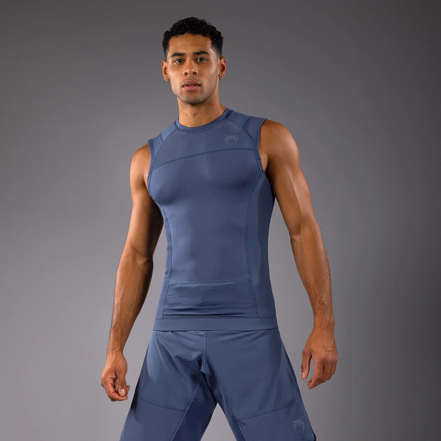 Rashguard Sans Manches Venum G-Fit Air - Bleu