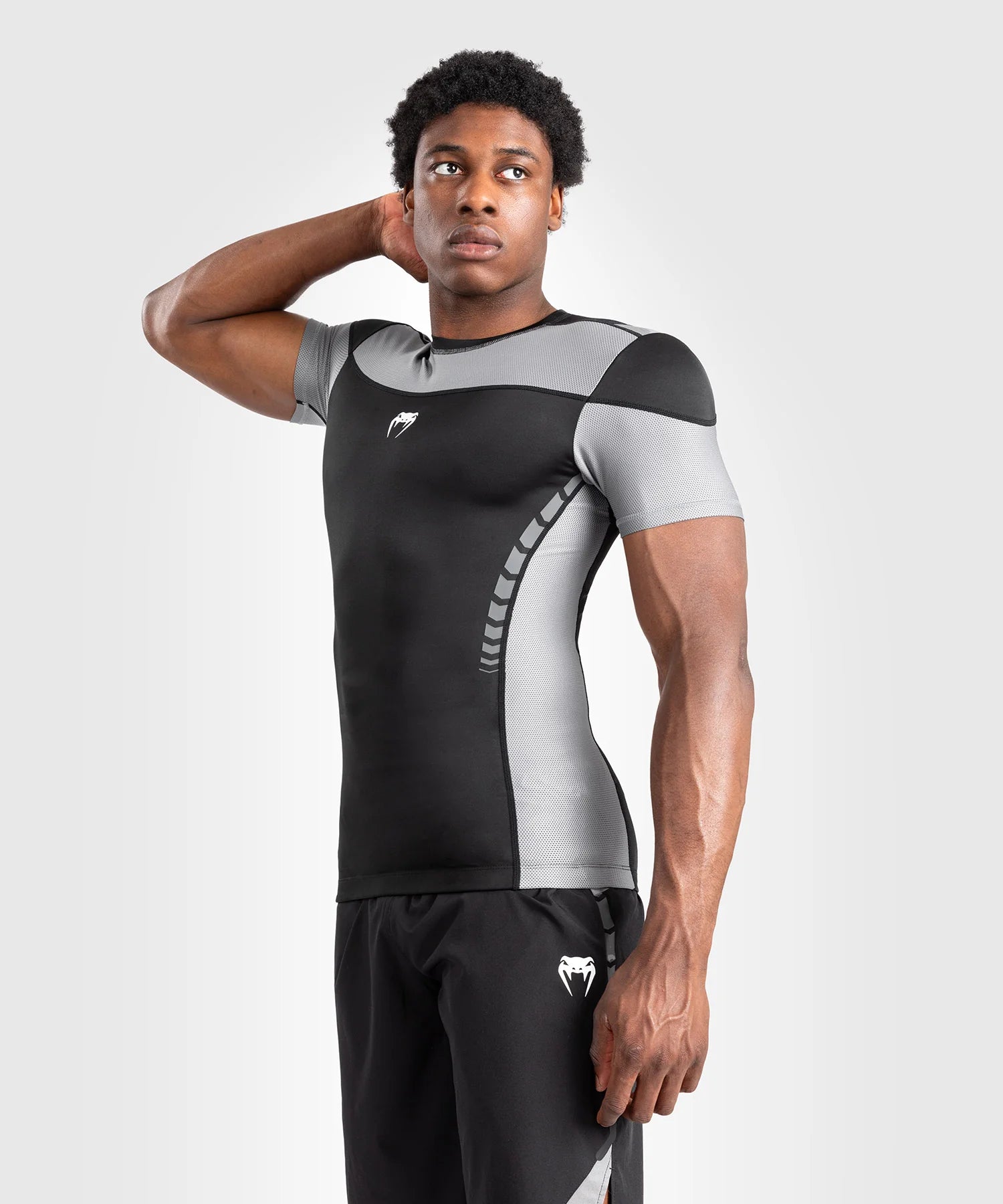 Rashguard Venum Tempest - Noir/Gris