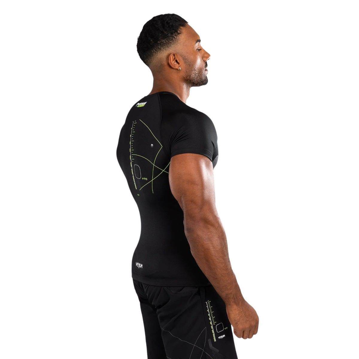 Rashguard Venum Training Camp 4.0 - Noir/Vert Néon