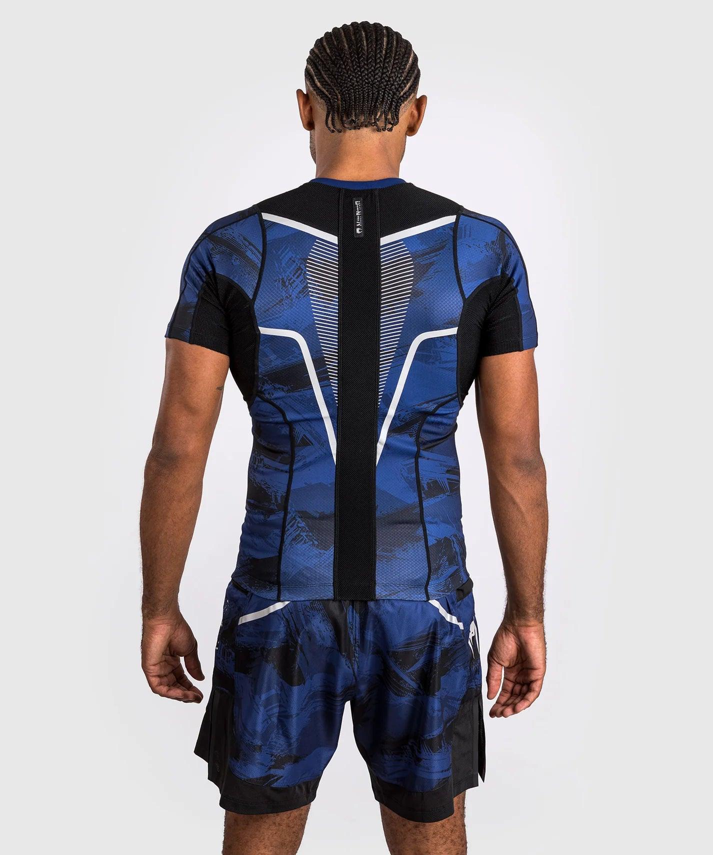 Rashguard Venum Electron 3.0 - Bleu Marine/Noir