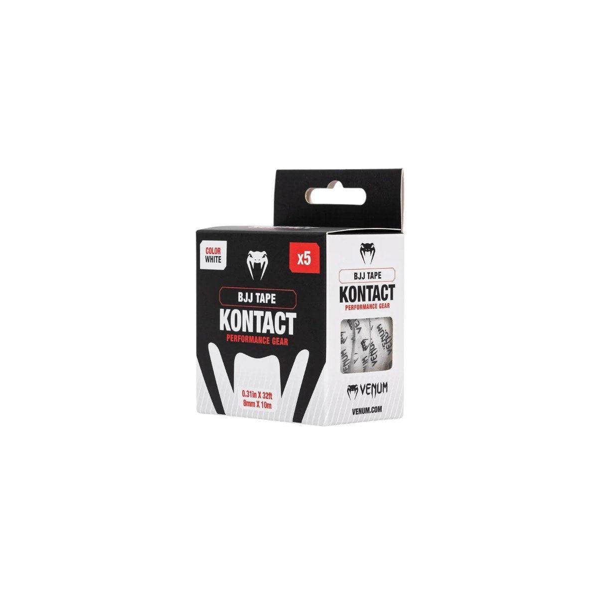 Rouleaux de Strap doigt JJB Venum Kontact - Blanc/Noir