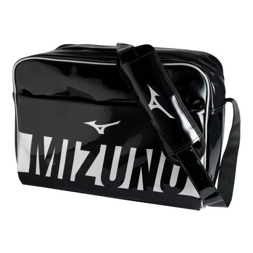 Sac de Sport Arts Martiaux Mizuno Enamel Medium - Noir/Gris - Boutique des Arts Martiaux et Sports de Combat