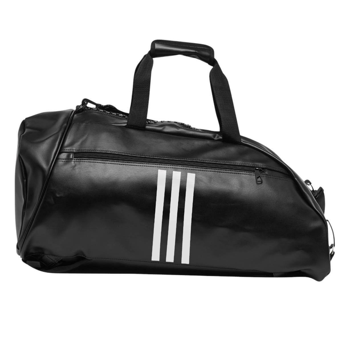 Sac Entraînement Adidas Combat Sport 2en1 Medium Noir/Blanc