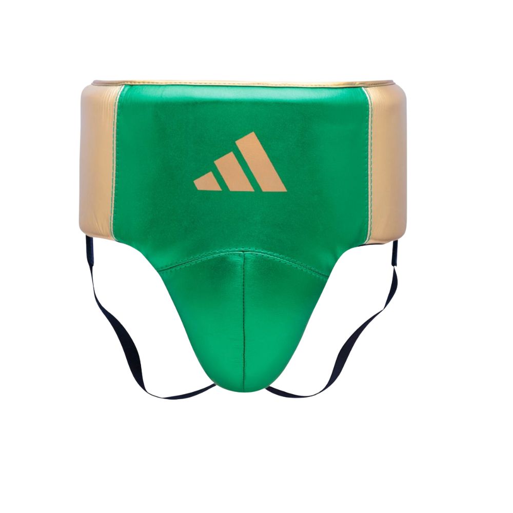 Coquille de Boxe Pro Adidas - Vert/Or (ADIPGG01-23)