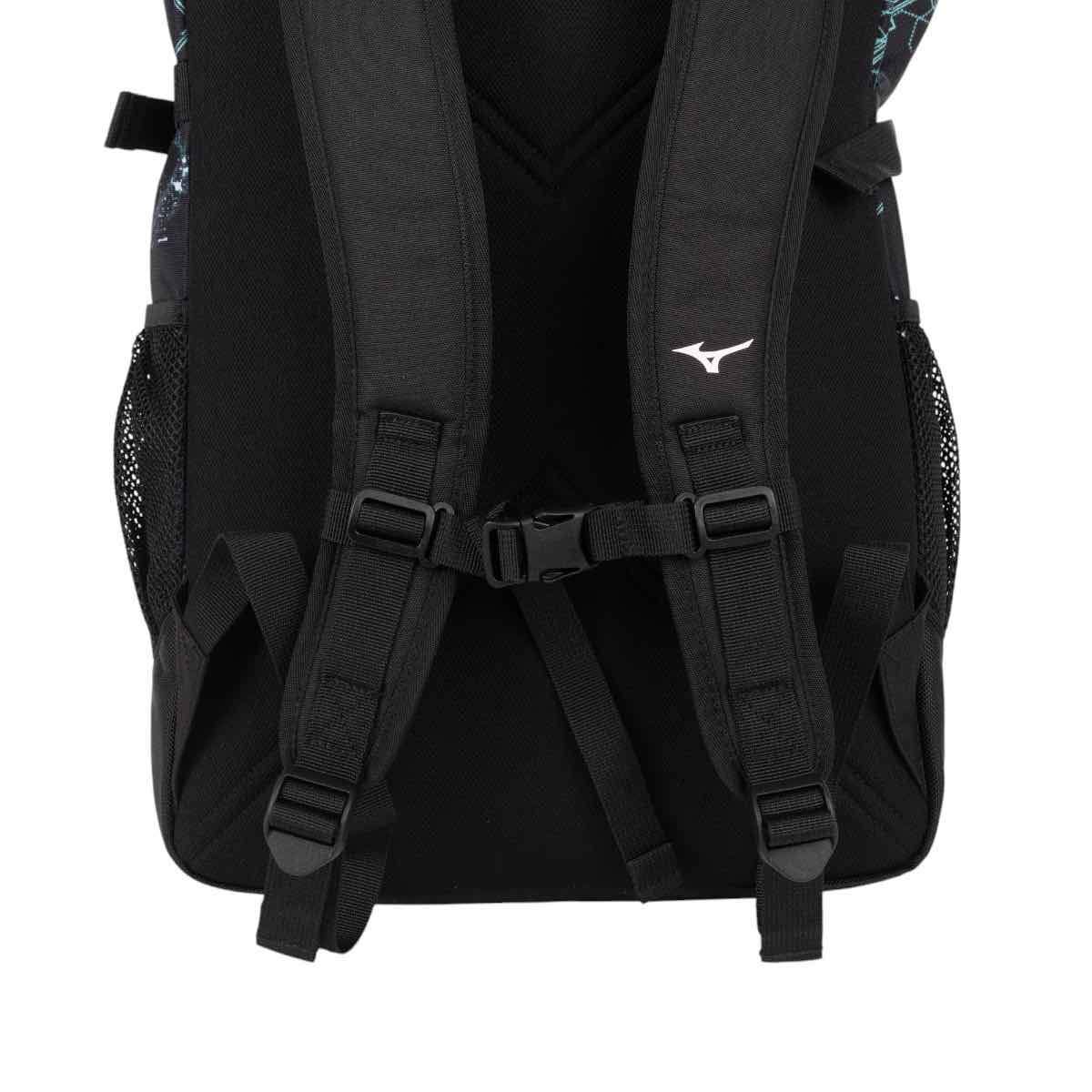Sac à dos Mizuno Japan Budo - Noir Menthe dos