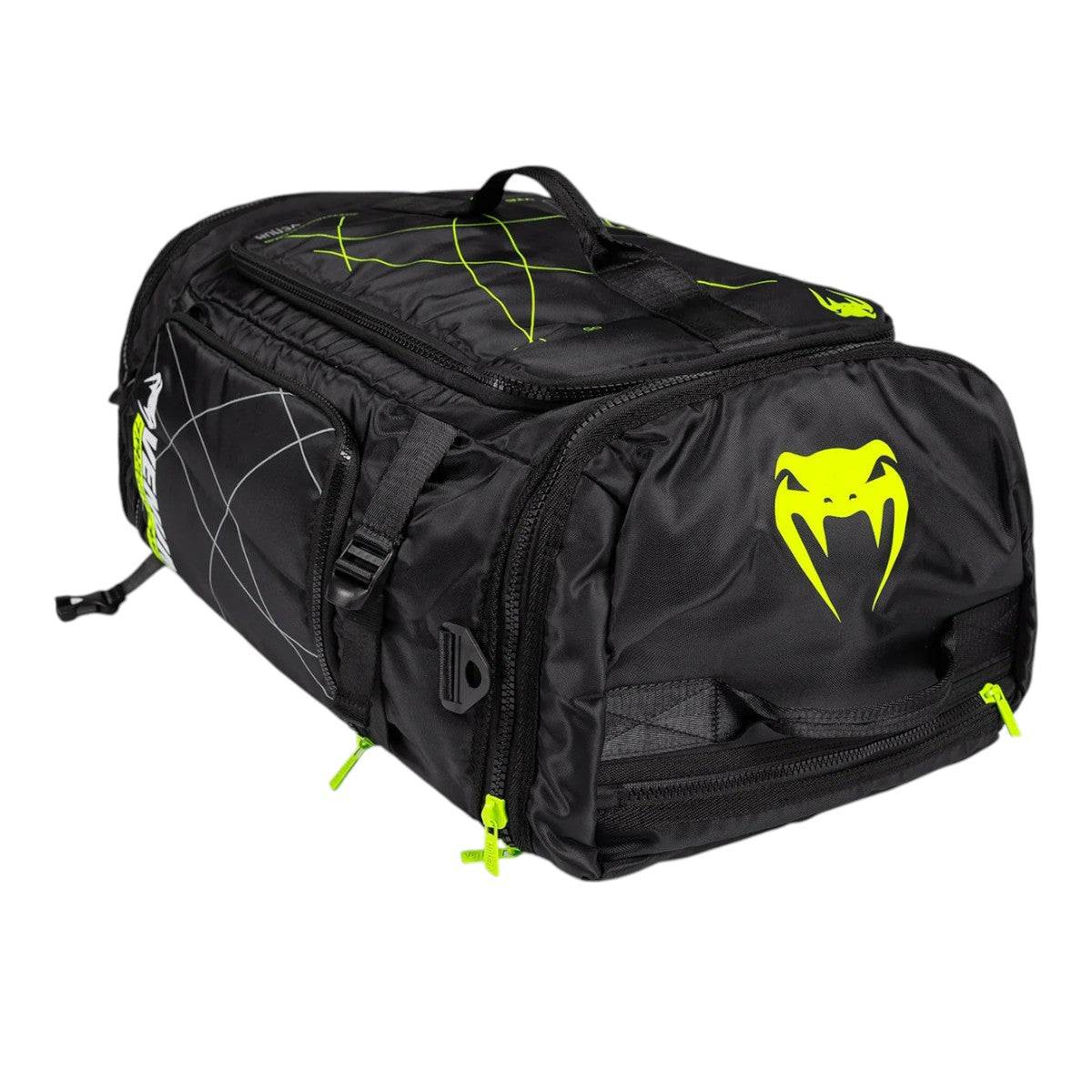 Sac de Sport Venum Training Camp 4.0 Noir & vert néon - Boutique des Arts martiaux