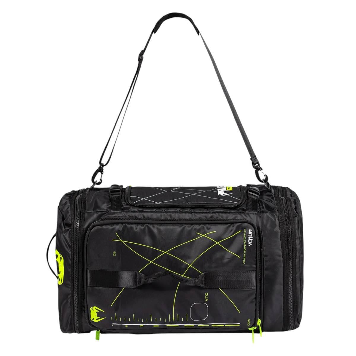 Sac de Sport Venum Training Camp 4.0 noir & vert - Boutique des Arts martiaux