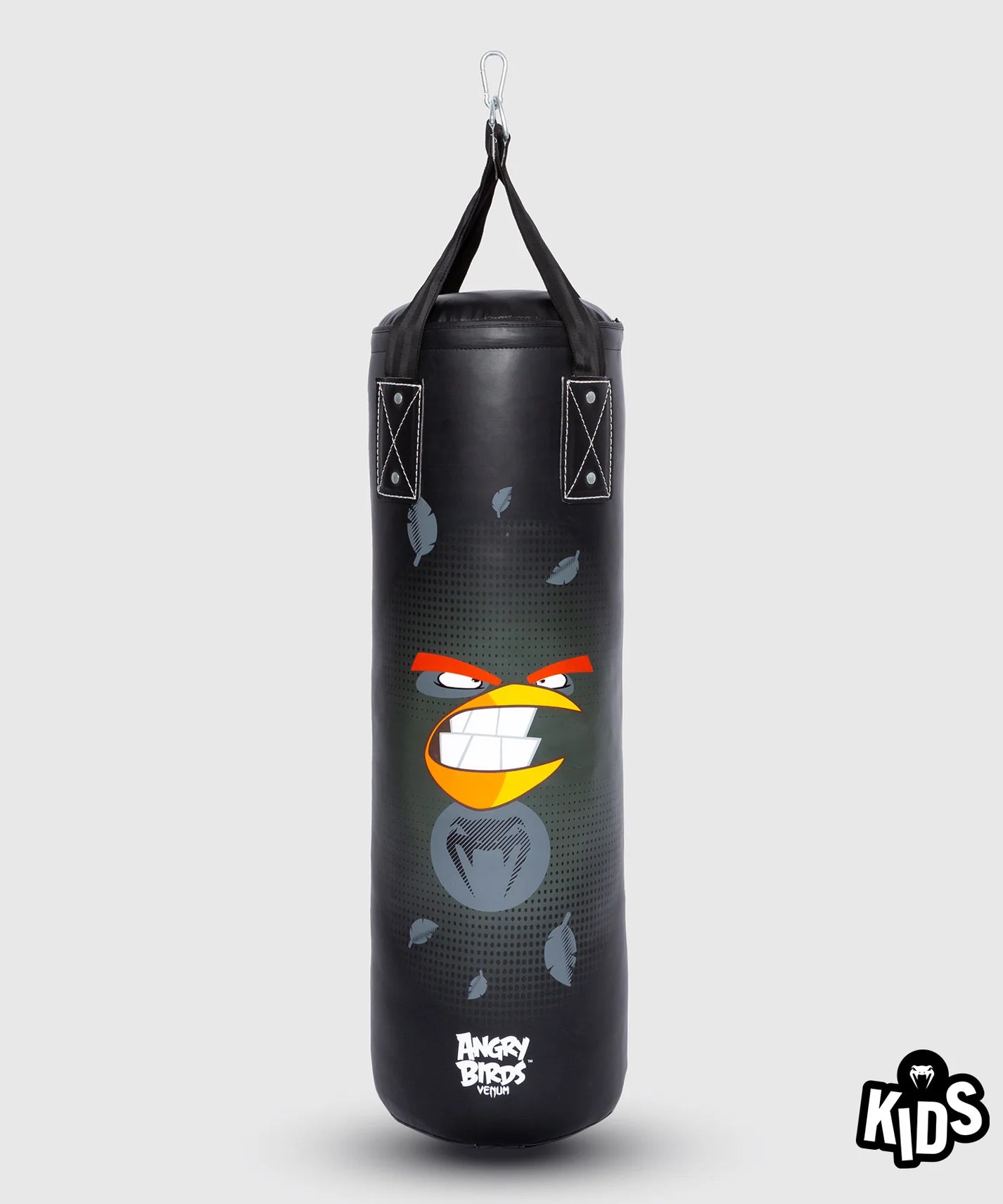 Sac de frappe enfant Angry Birds 60 x25 cm - Noir