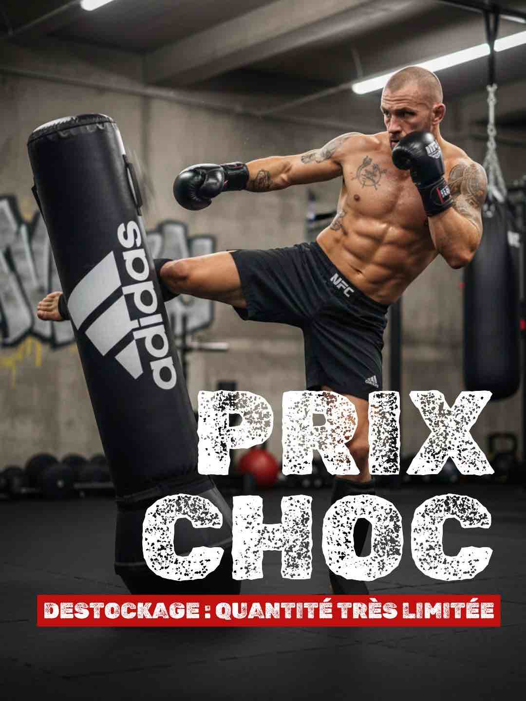 Sac de frappe sur pied Adidas Culbuto