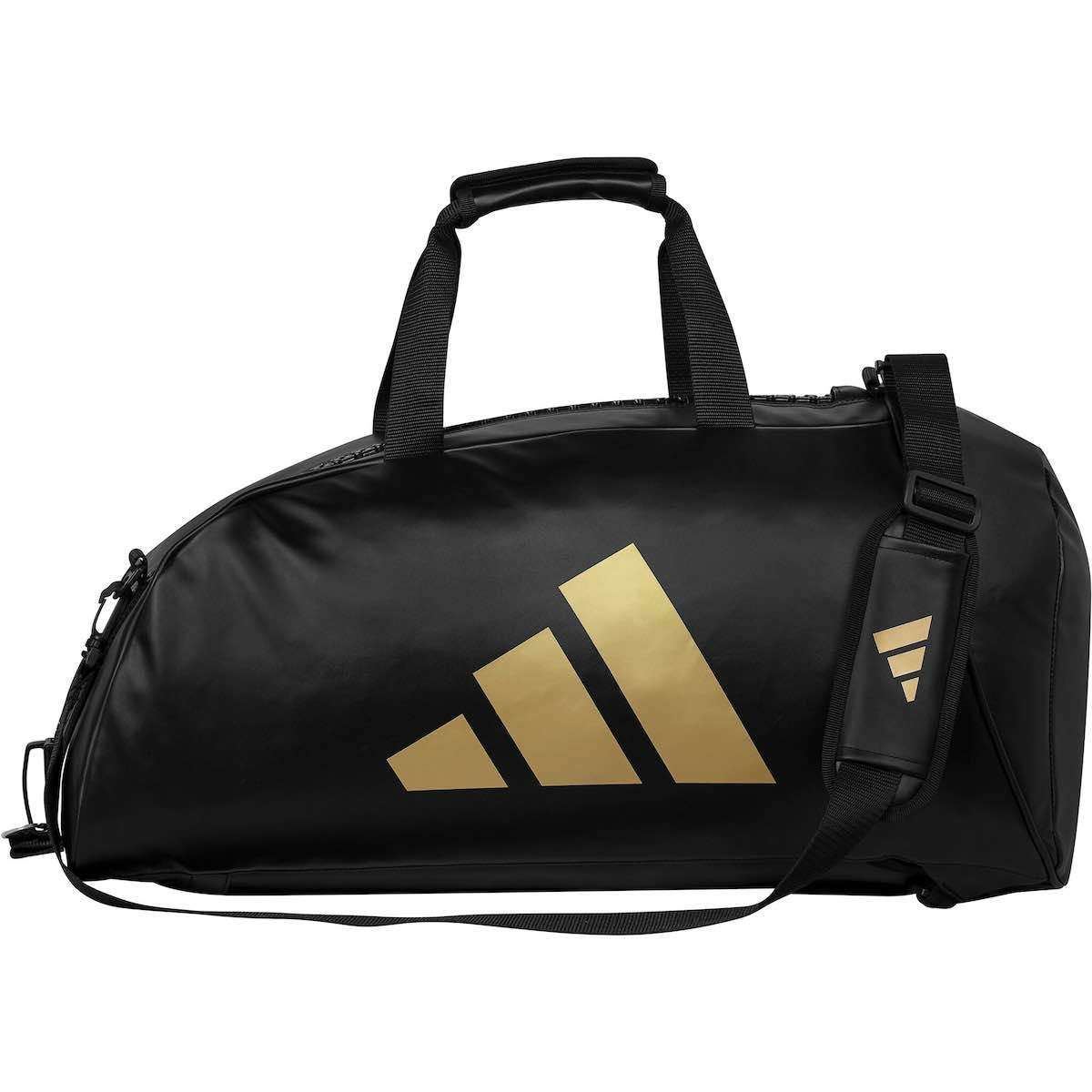 Sac de Sport 2 en 1 Adidas Combat Sports Noir Or