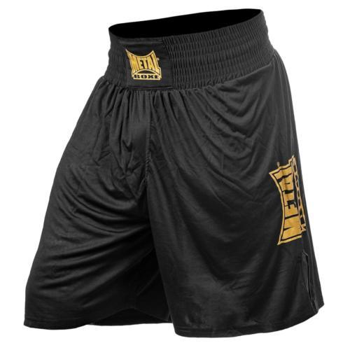 Short de Boxe Anglaise Metal Boxe Water - Noir - Boutique des Arts Martiaux et Sports de Combat