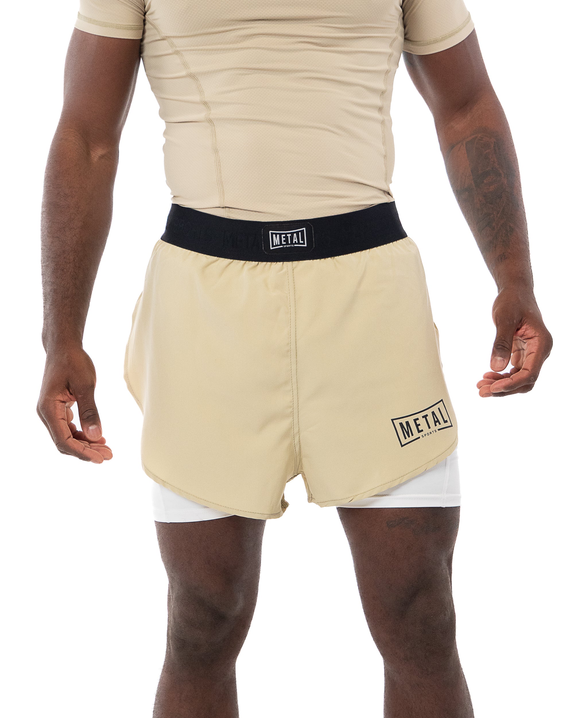 Short MMA 2 en 1 - Metal Boxe Desert Sorm