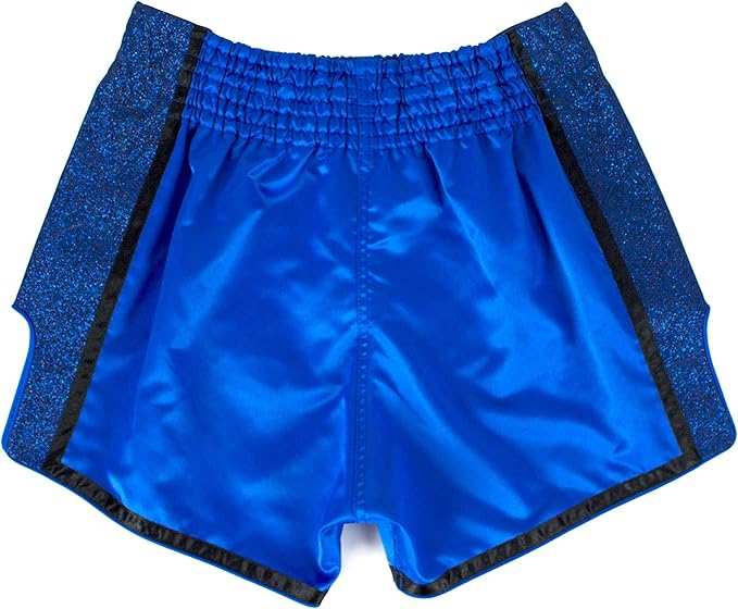 Shorts de Muay Thaï Fairtex BS1704 rouge blanc et bleu noir pour entraînement et combat