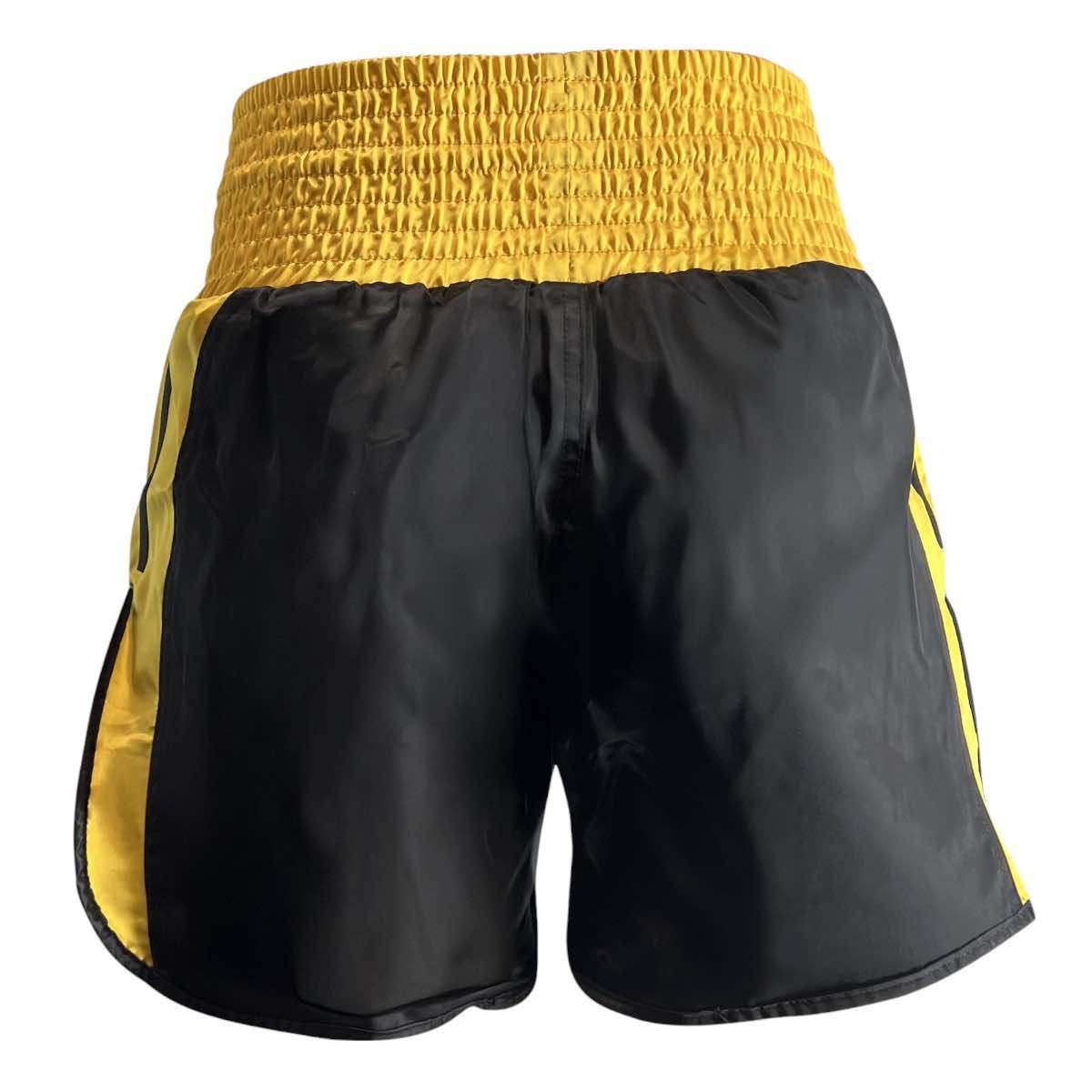 Short de Boxe Thaï et Kick adidas - Noir Or ADIMT20