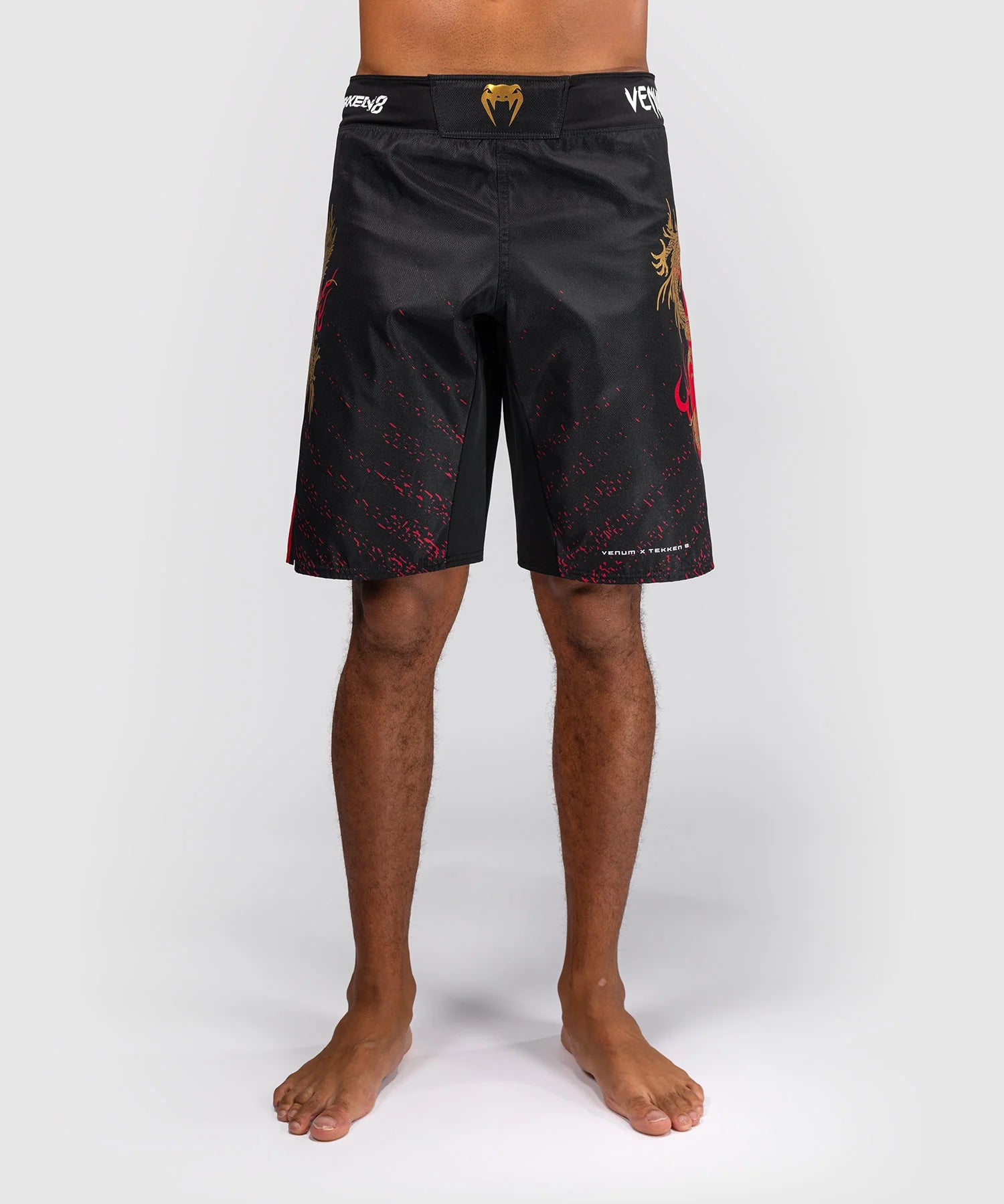 Short de Combat Venum x TEKKEN 8 - Marshall Law - Noir/Rouge/Or