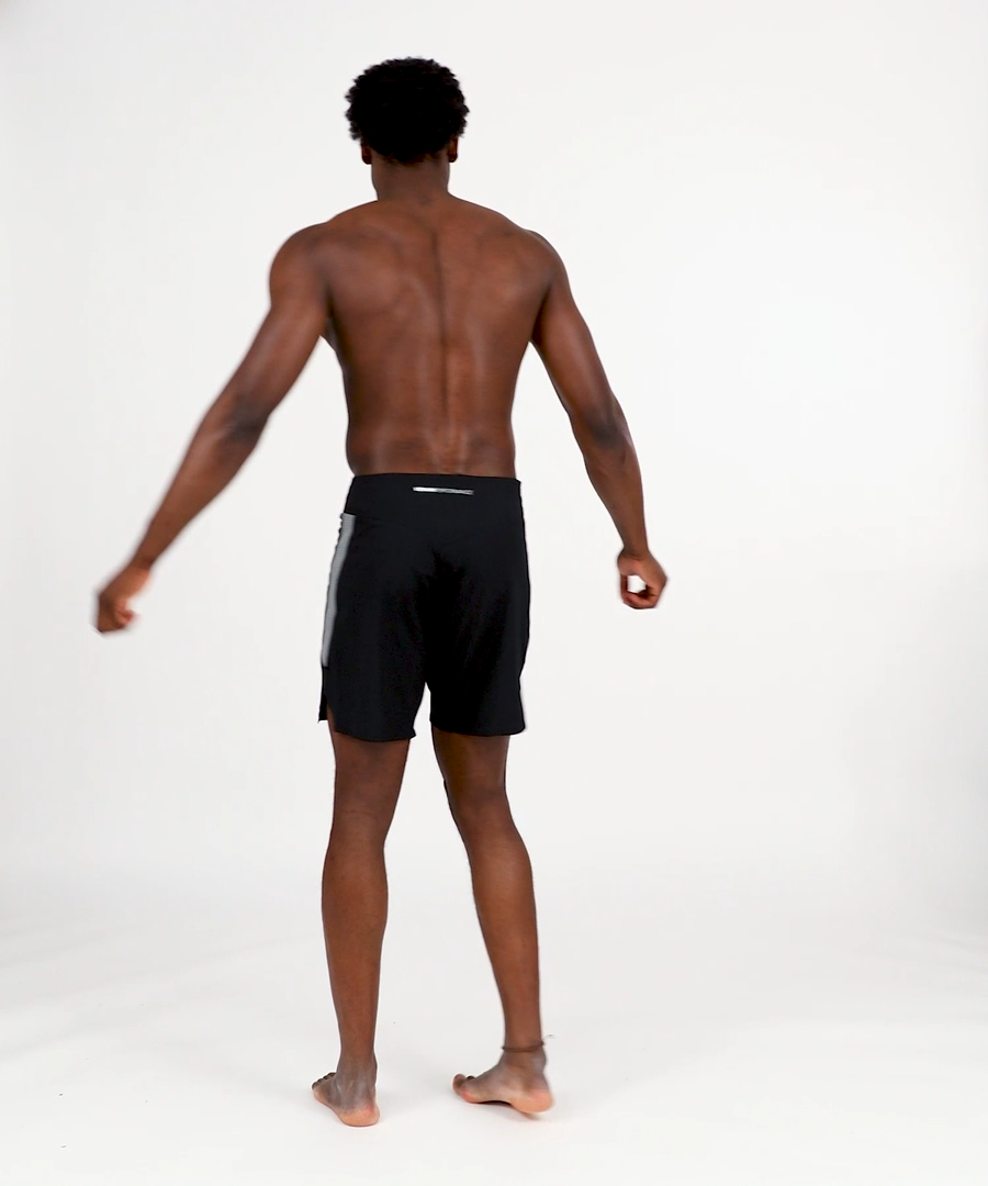 Short de Combat pour Hommes Venum Tempest - Noir/Gris