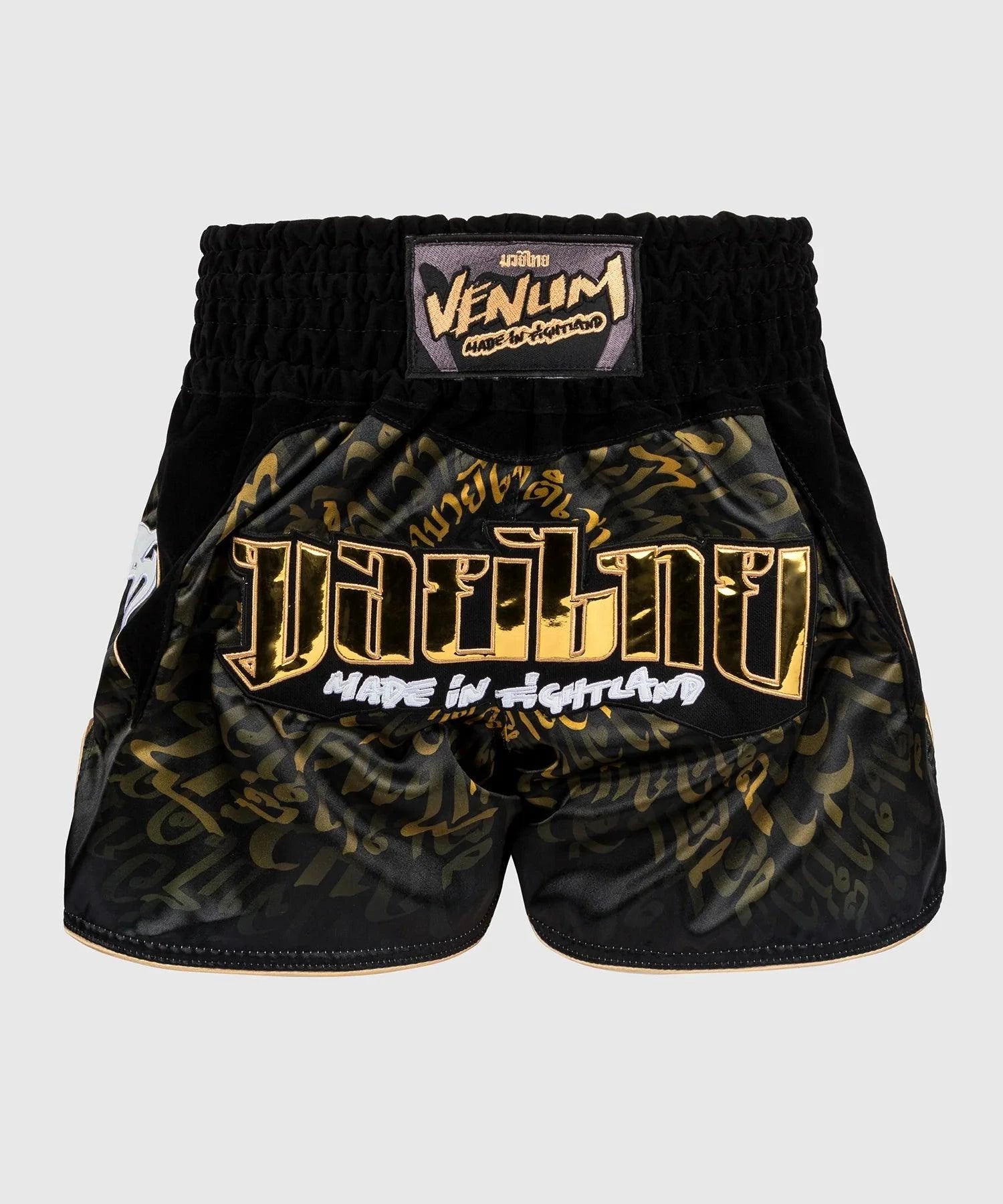 Short de Muay Thai Venum Attack 2.0 - Noir/Or