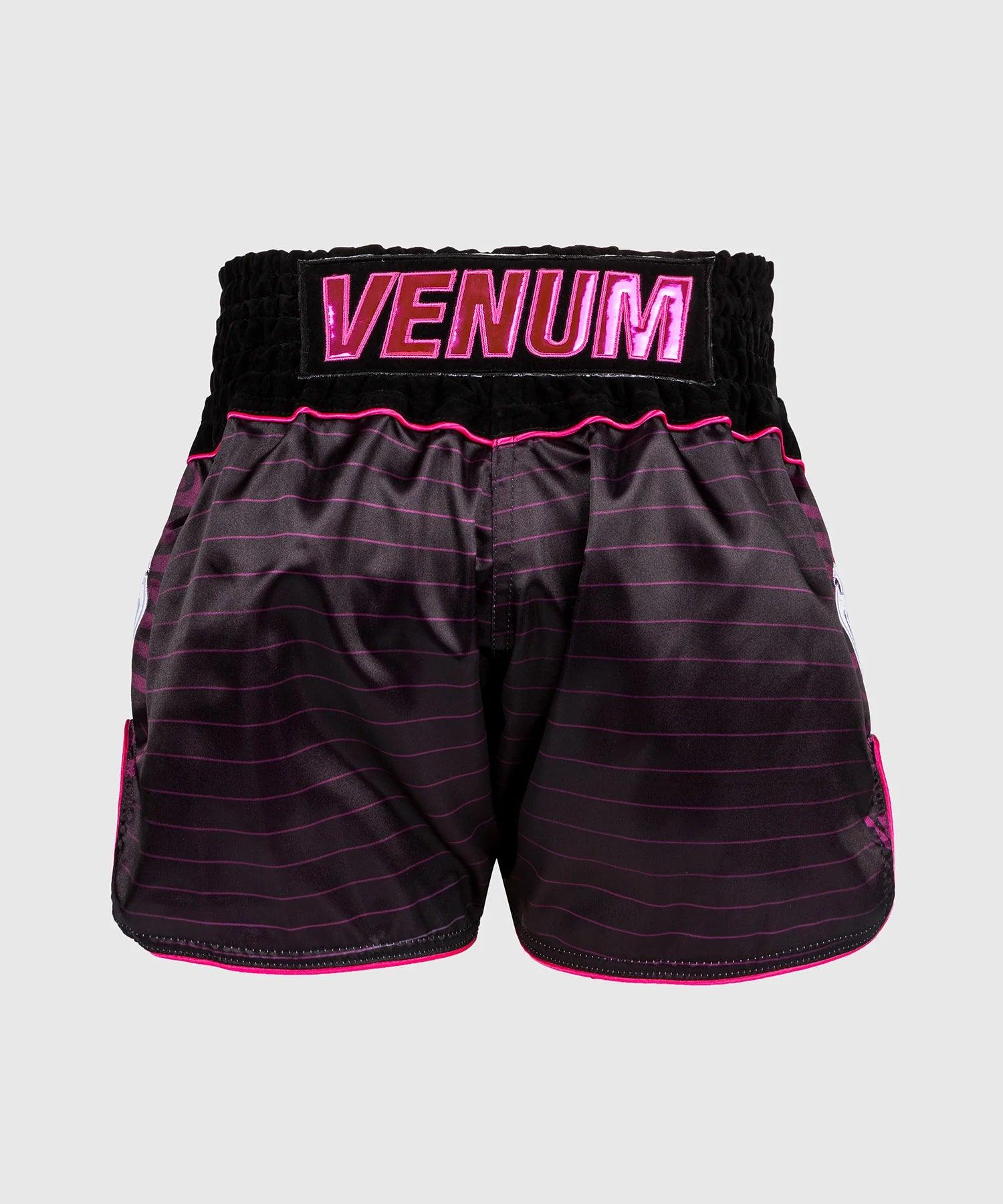 Short de Muay Thai Venum Attack 2.0 - Noir/Rose "épuisé"