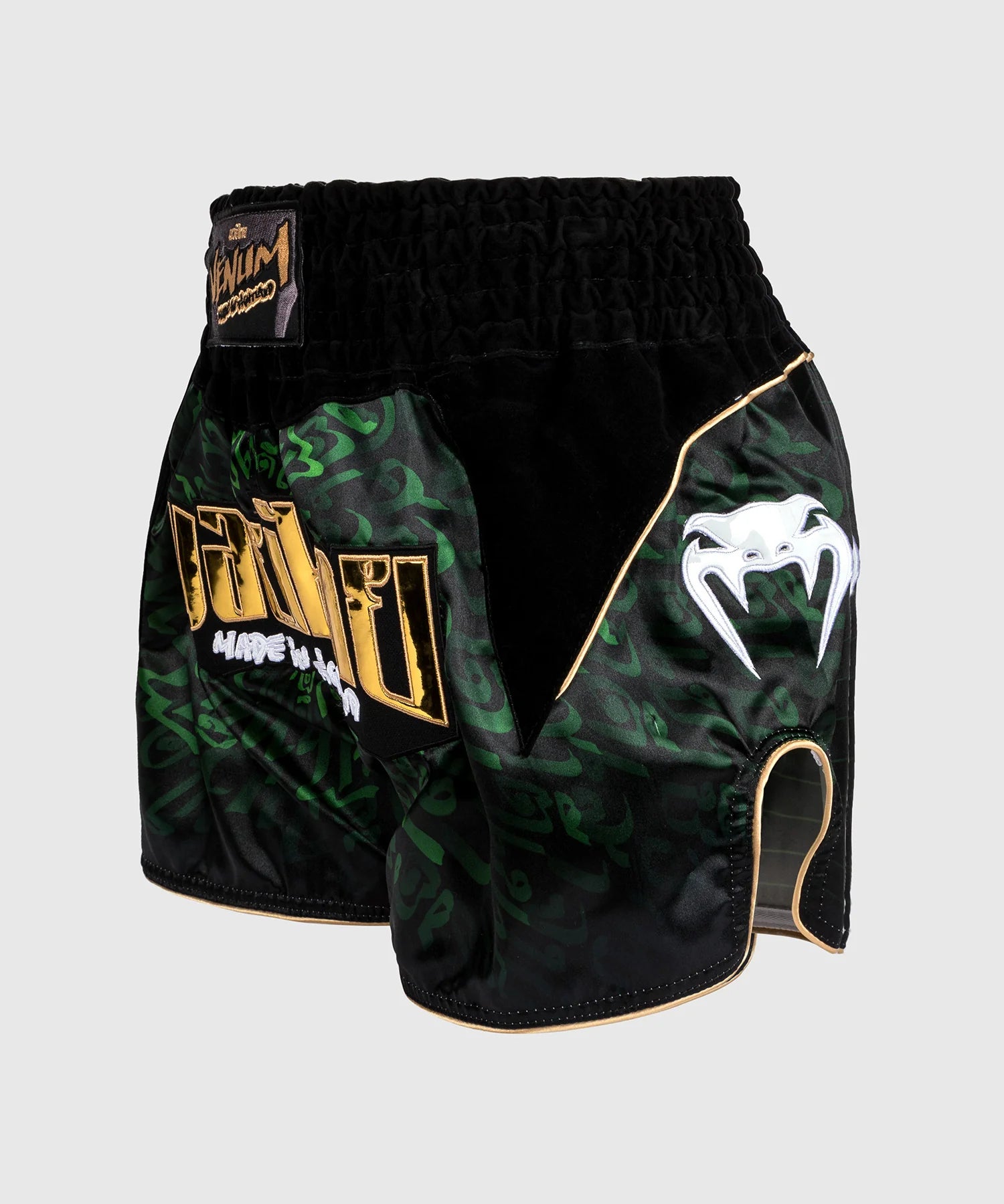 Short de Muay Thai Venum Attack 2.0 - Noir/Vert