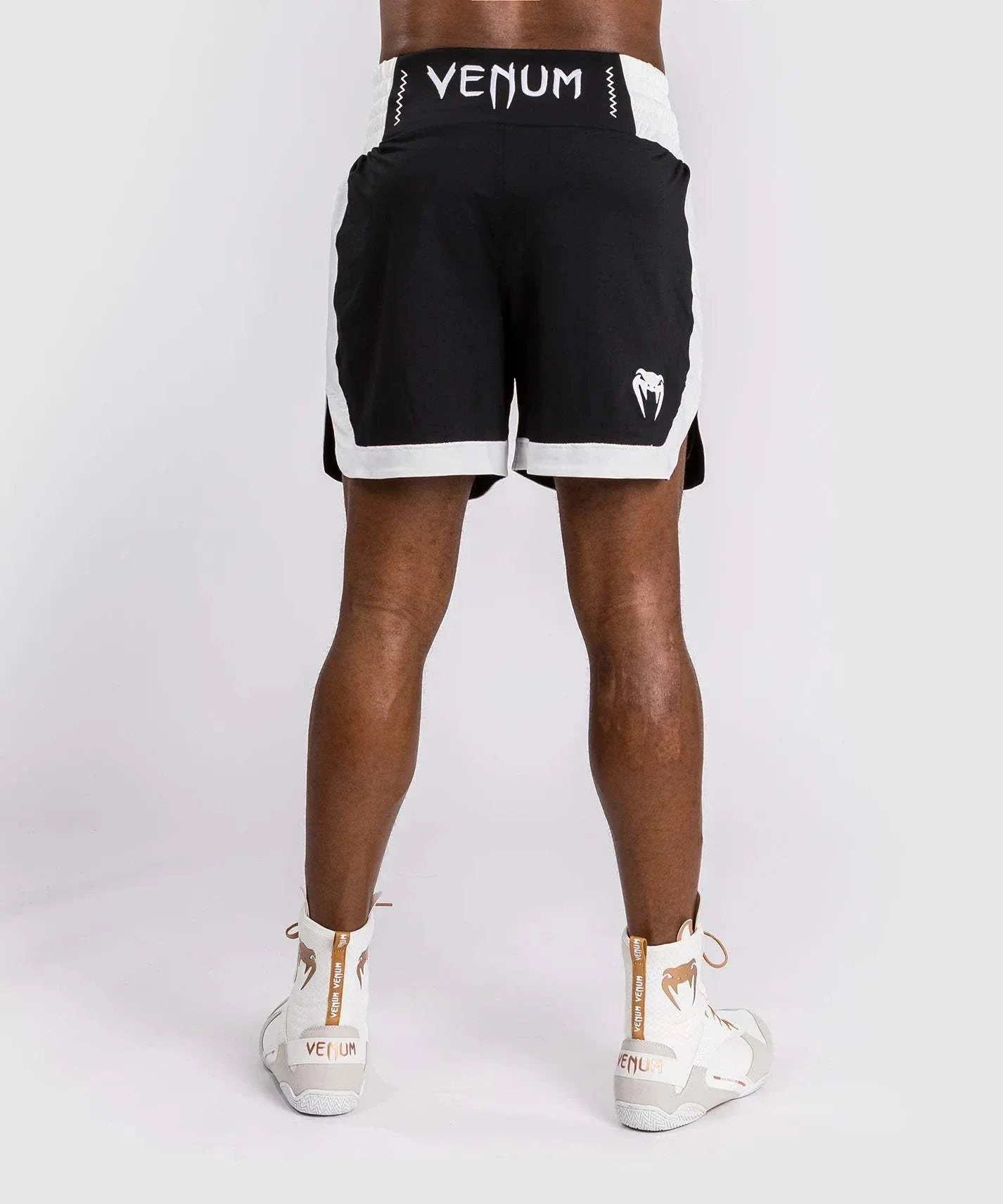 Short de Boxe Anglaise Venum Classic - Noir/Blanc
