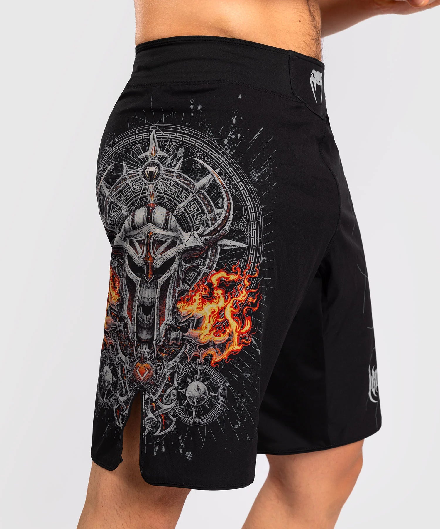 Short de combat Venum Gladiator 5.0 - Noir/Argent
