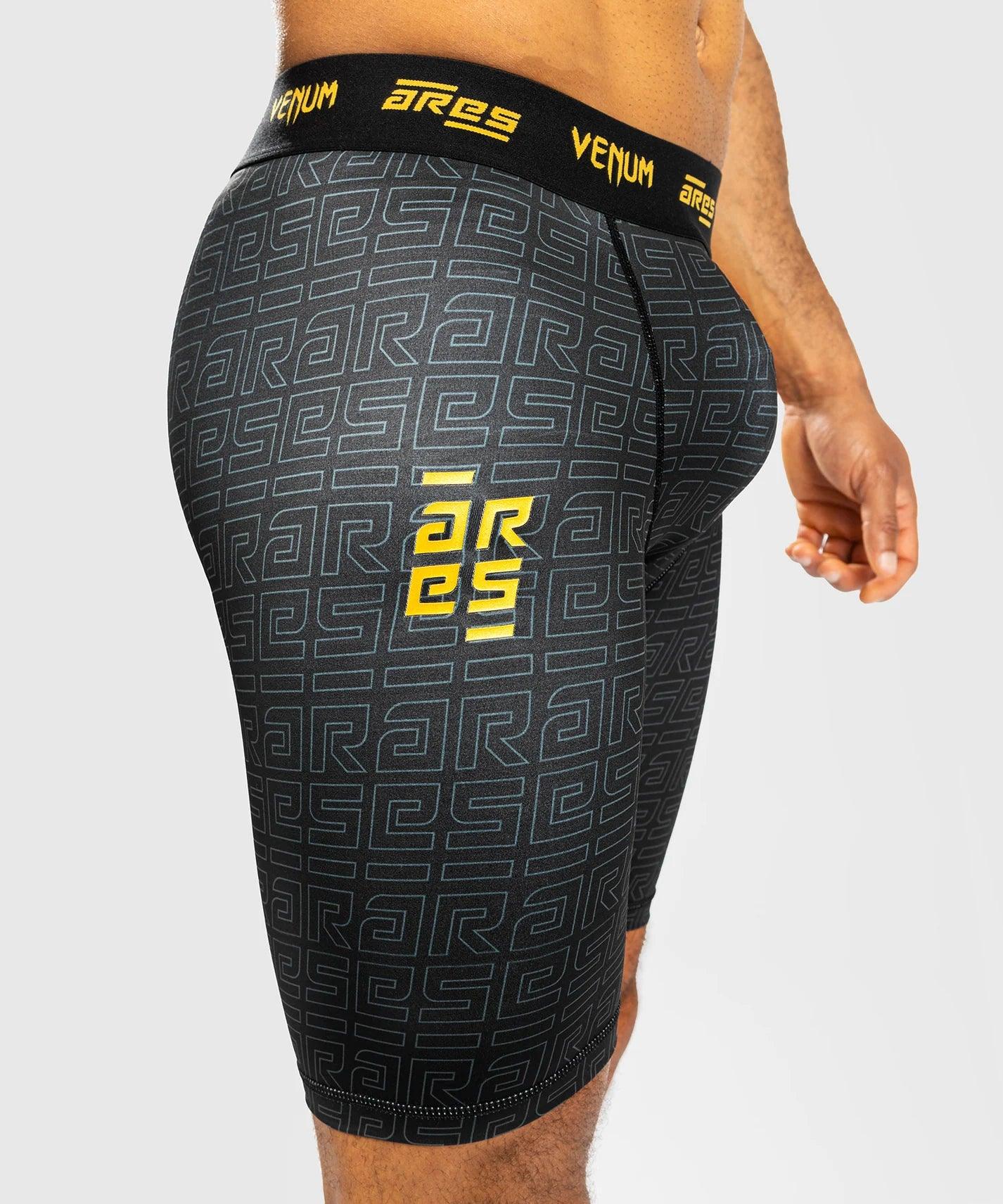Shorts de Compression Vale Tudo Venum x Ares 2.0 - Noir/Or
