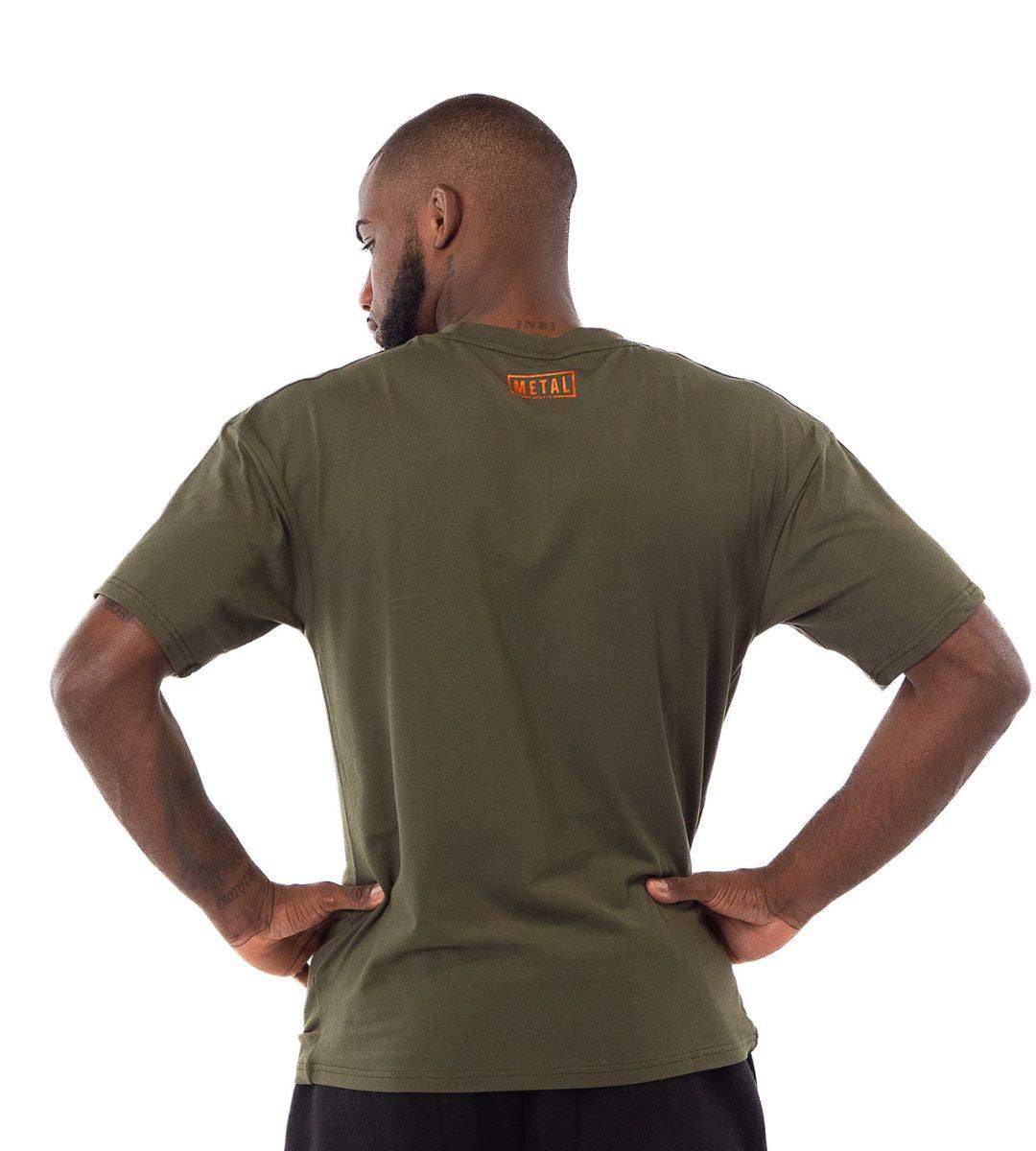 T-shirt Metal Boxe Olive