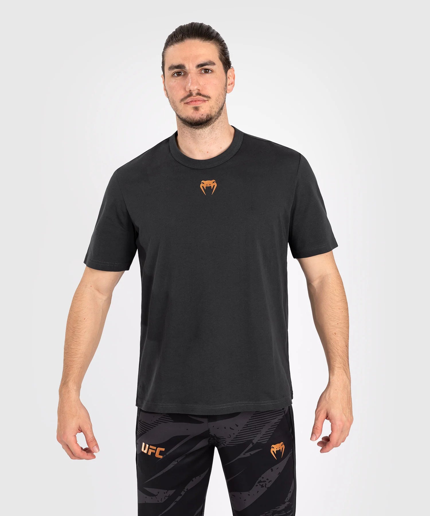 T-shirt UFC Adrenaline by Venum Fight Week - Charcoal Grey