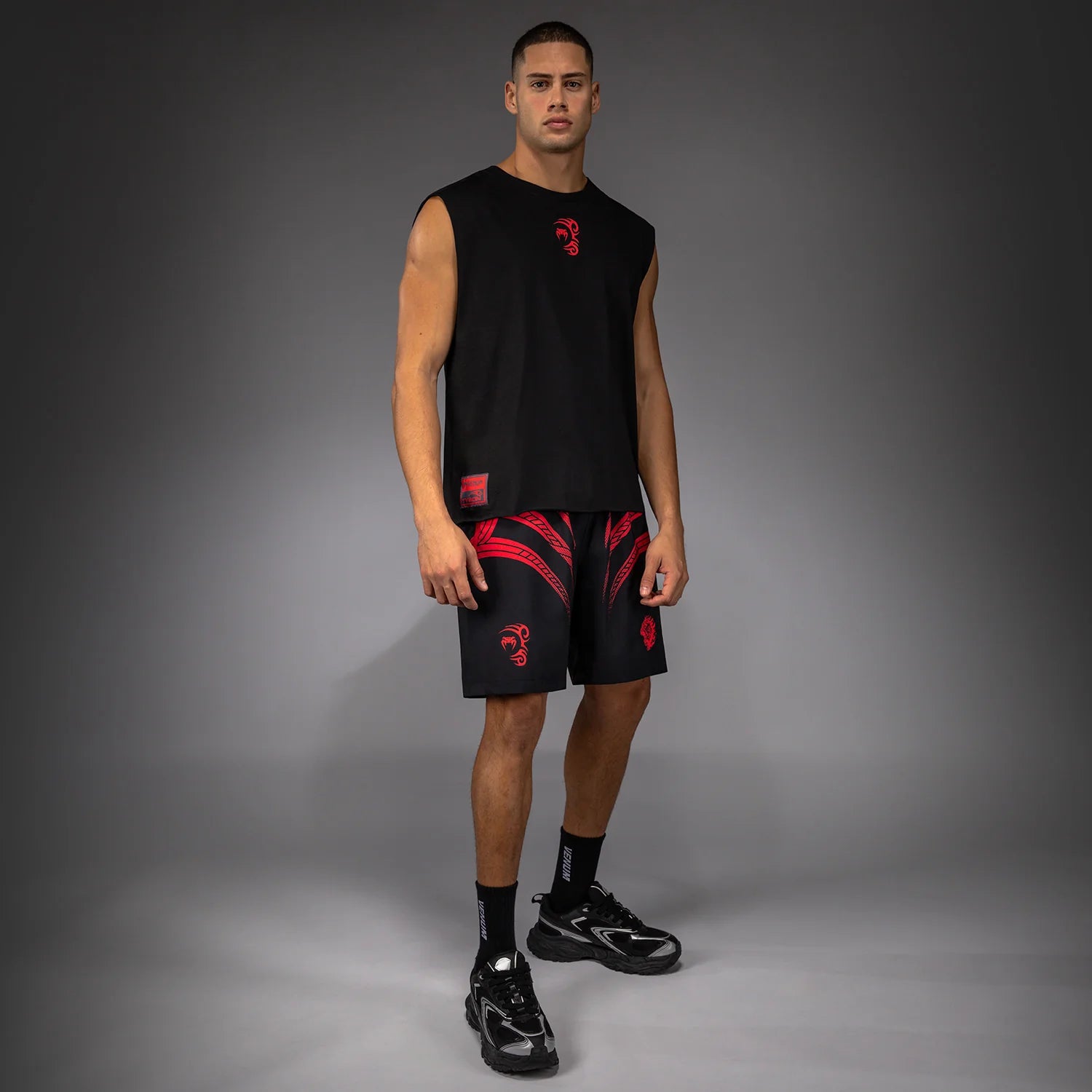 T-Shirt Sans-manches Venum x Mike Tyson Tiger - Noir