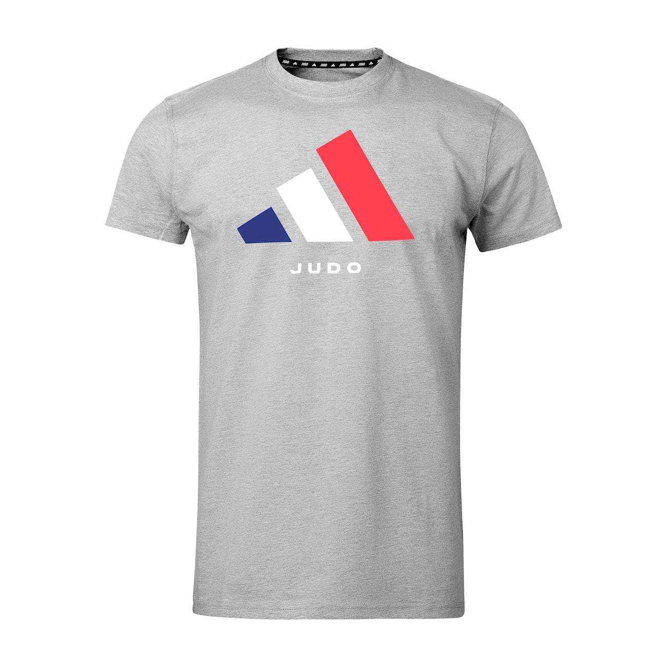 T-shirt Adidas National Line Judo France Gris