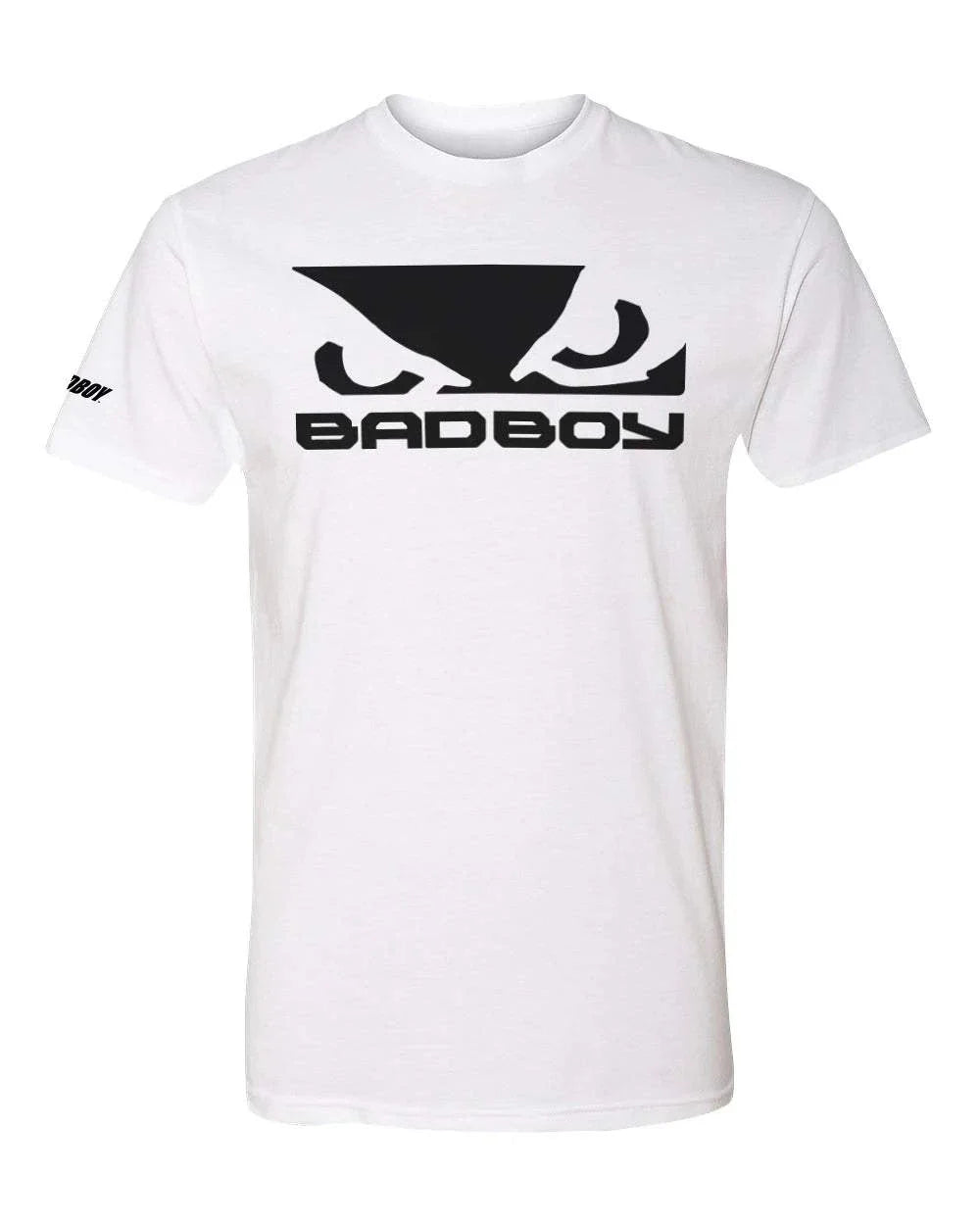 T-shirt Bad Boy Logo Classic pour sports de combat et style sportif, tissu coton-polyester, coupe régulière confortable.
