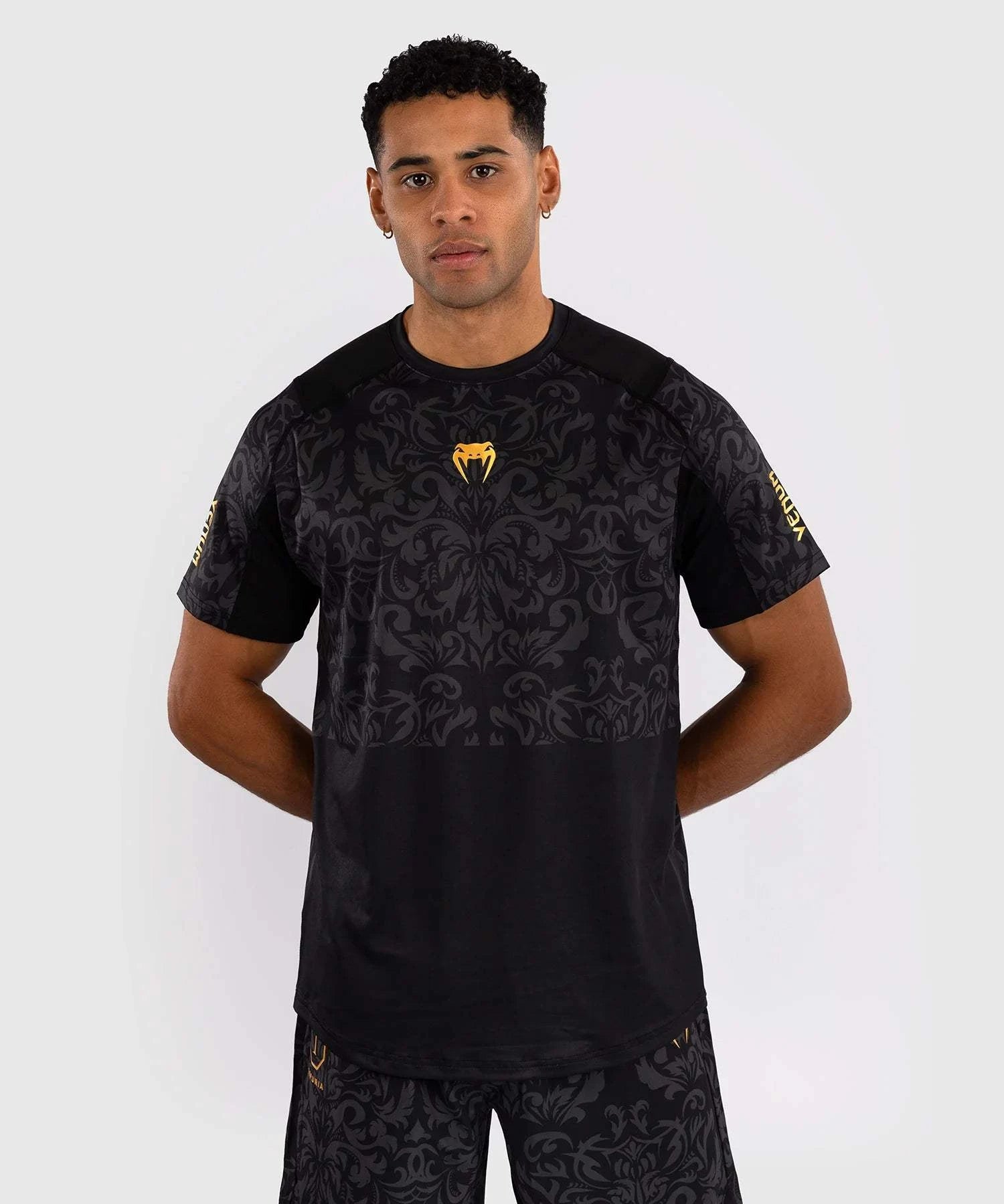 T-shirt Dry Tech Venum x Ilia Topuria Unmatched - Noir/Or