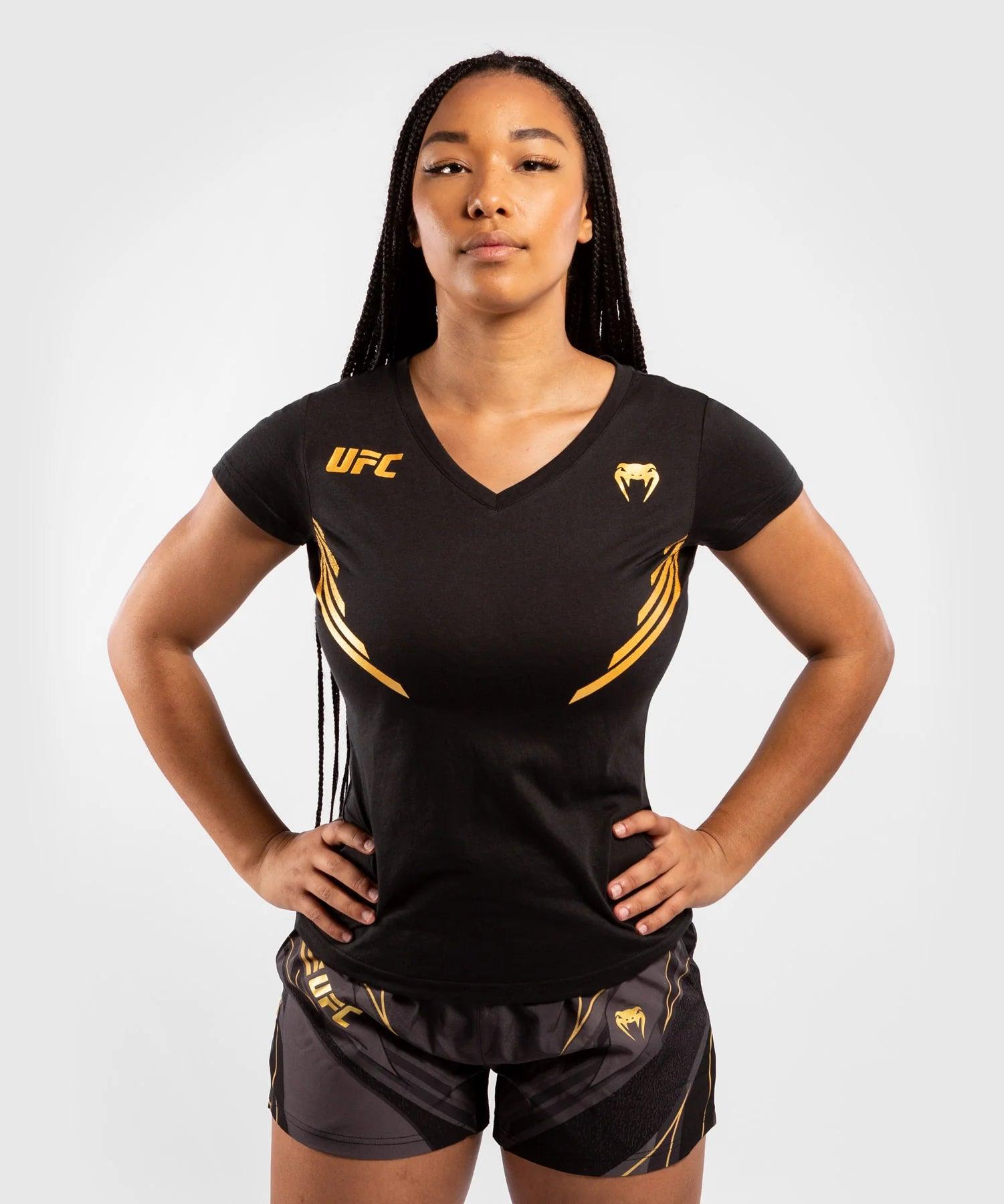 T-shirt femme UFC Venum Replica Champion - Noir