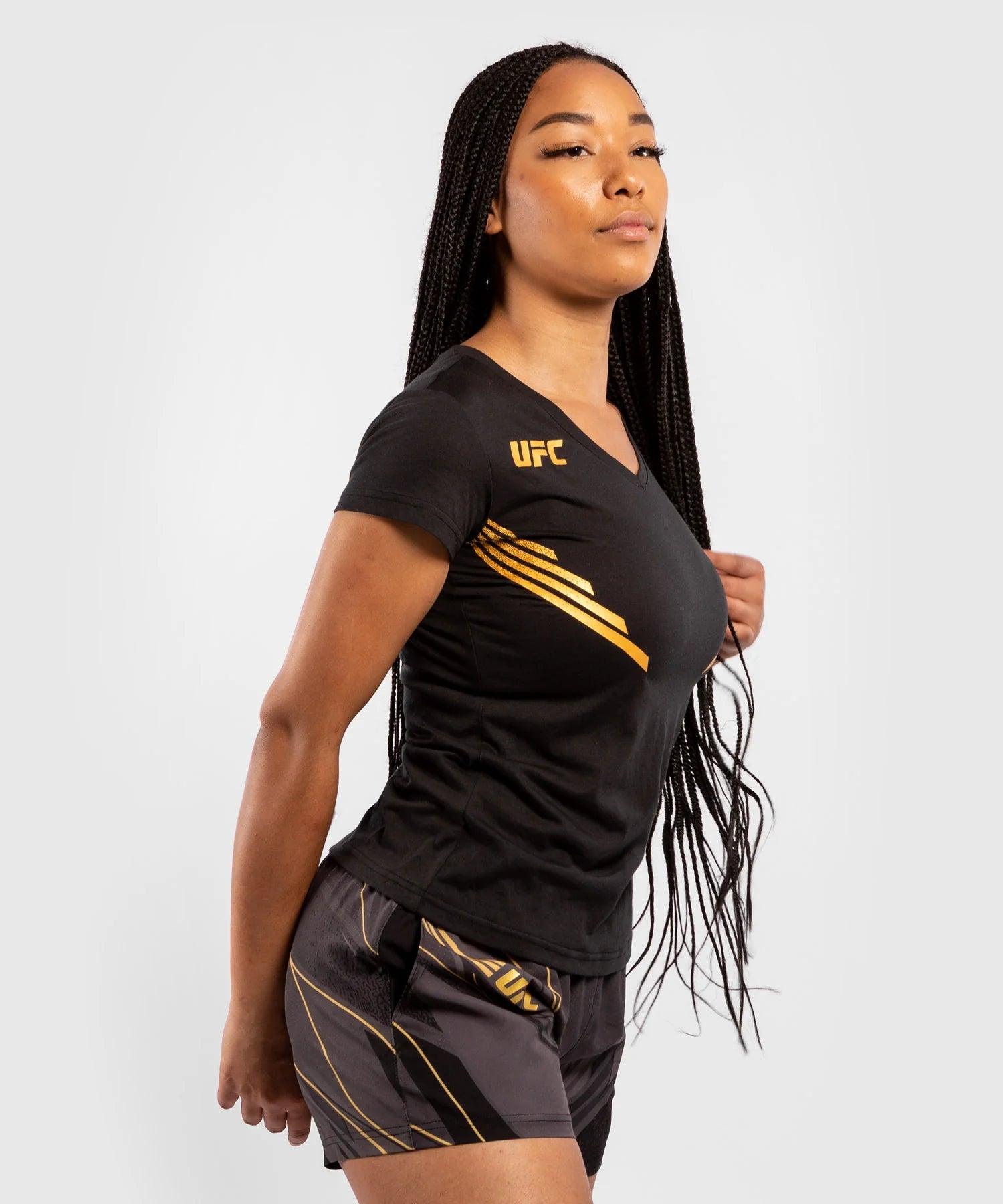 T-shirt femme UFC Venum Replica Champion - Noir