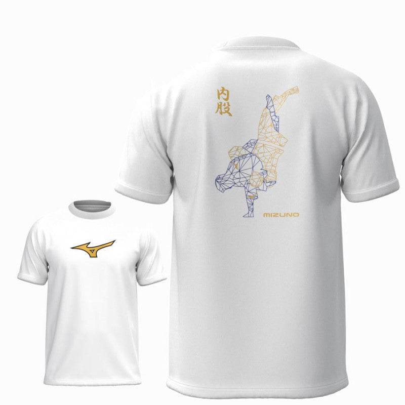T-shirt Mizuno Uchimata – Enfant blanc