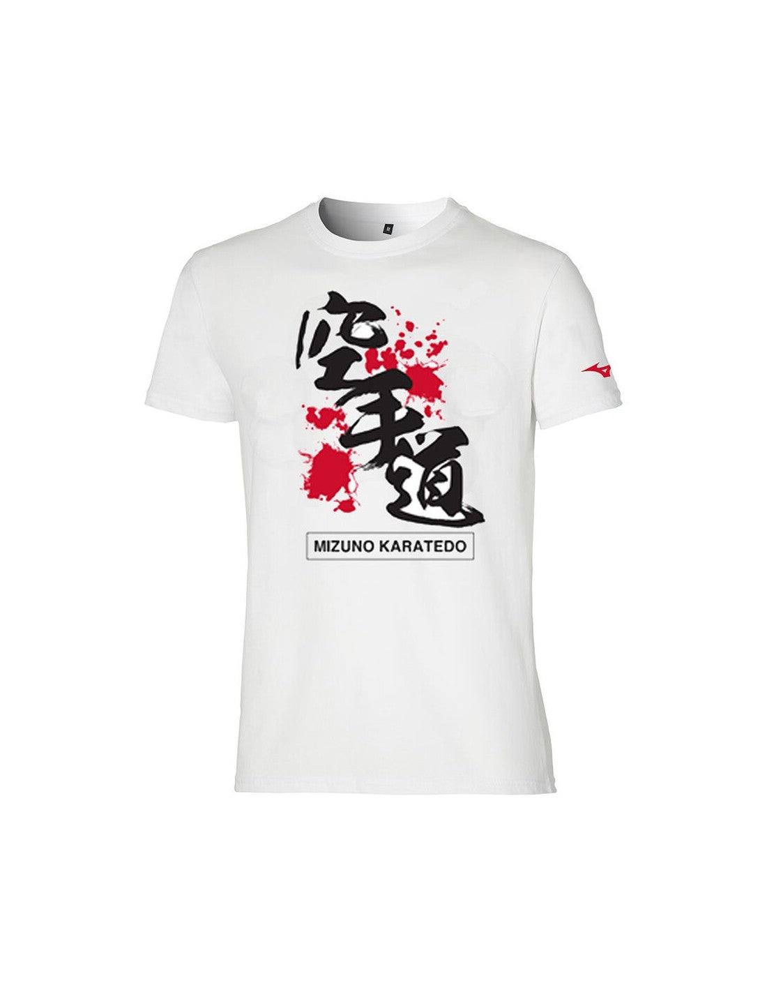 T-shirt Mizuno Karatedo – 100% coton blanc