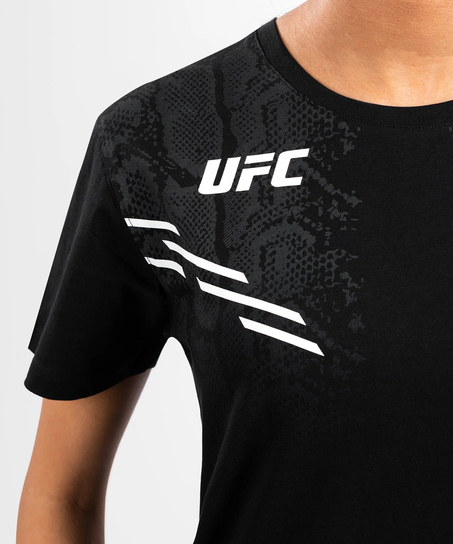T-shirt UFC Adrenaline by Venum Replica Femme - Noir "épuisé"