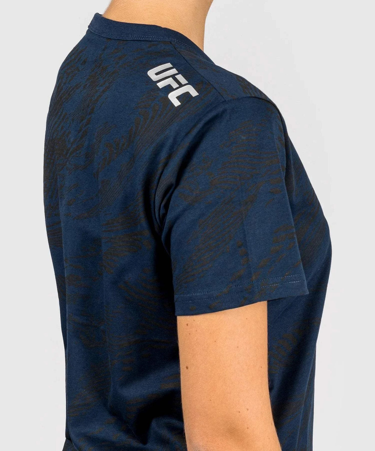 T-shirt UFC Fusion by Venum Femme Authentic Fight Week - Bleu Océanique