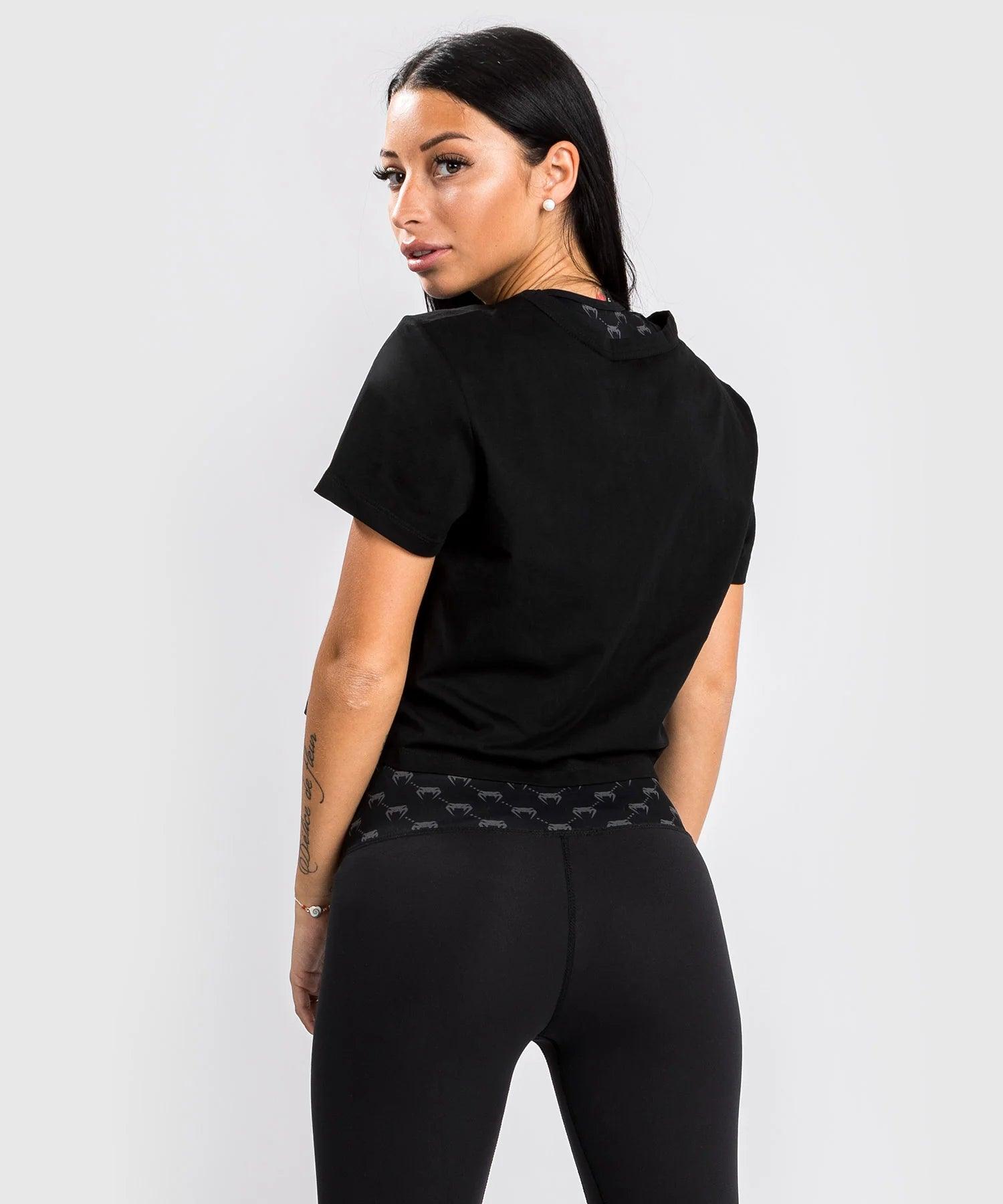 T-shirt Venum Pink Pocket- Pour Femme - Noir/Or Rose