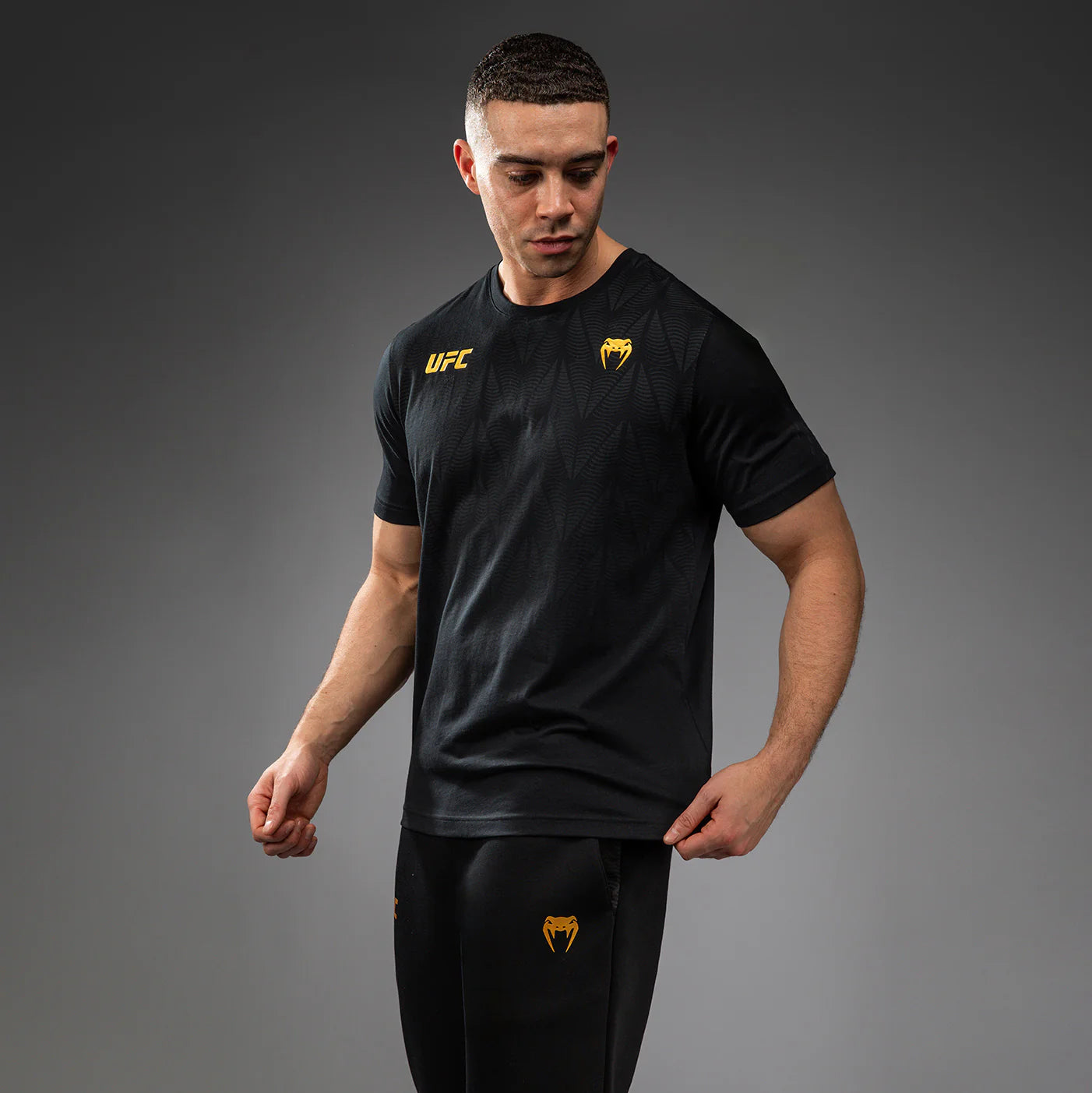 T-shirt Venum UFC Zenith Replica – Noir/Or