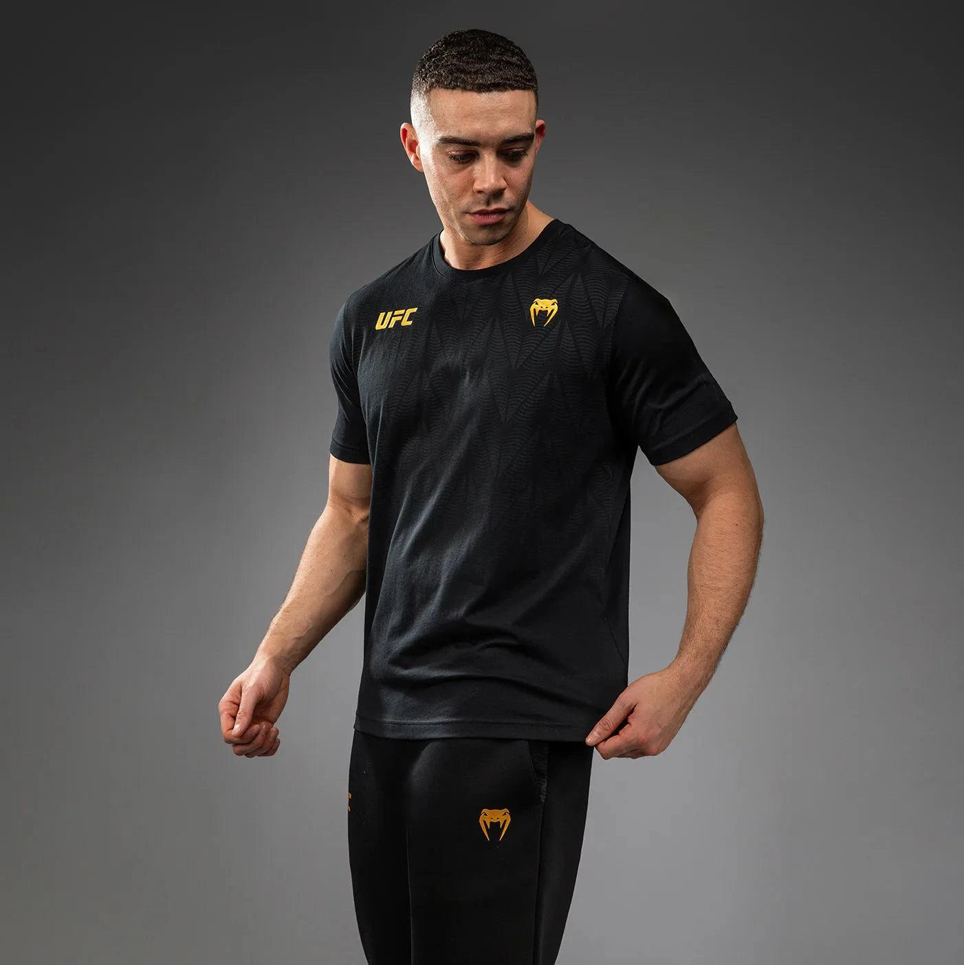 T-shirt Venum UFC Zenith Replica – Noir/Or
