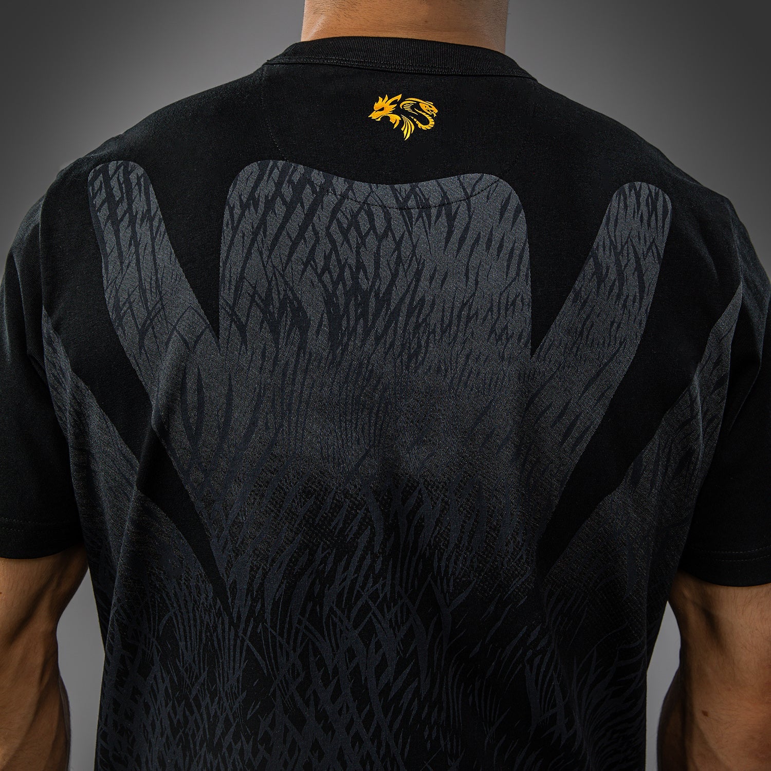 T-shirt Venum x Chimaev Wild Borz – Noir/Gris