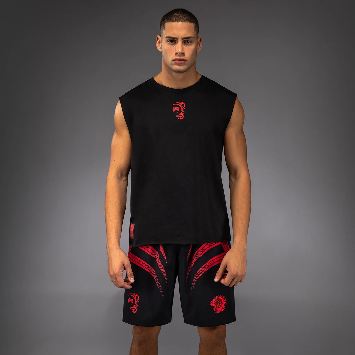 T-Shirt Sans-manches Venum x Mike Tyson Tiger - Noir