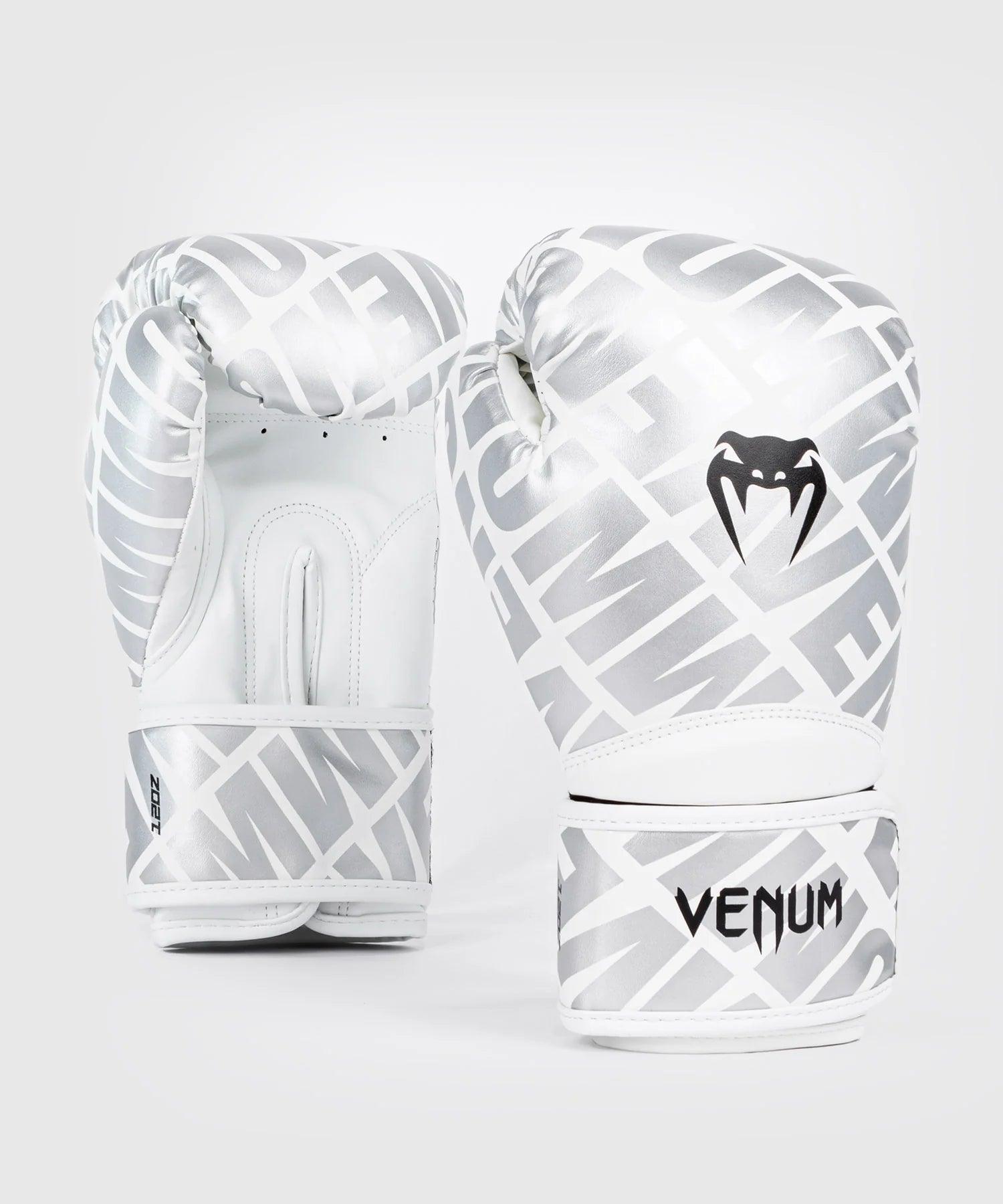 Gants de Boxe Venum Contender 1.5 XT - Blanc/Argent