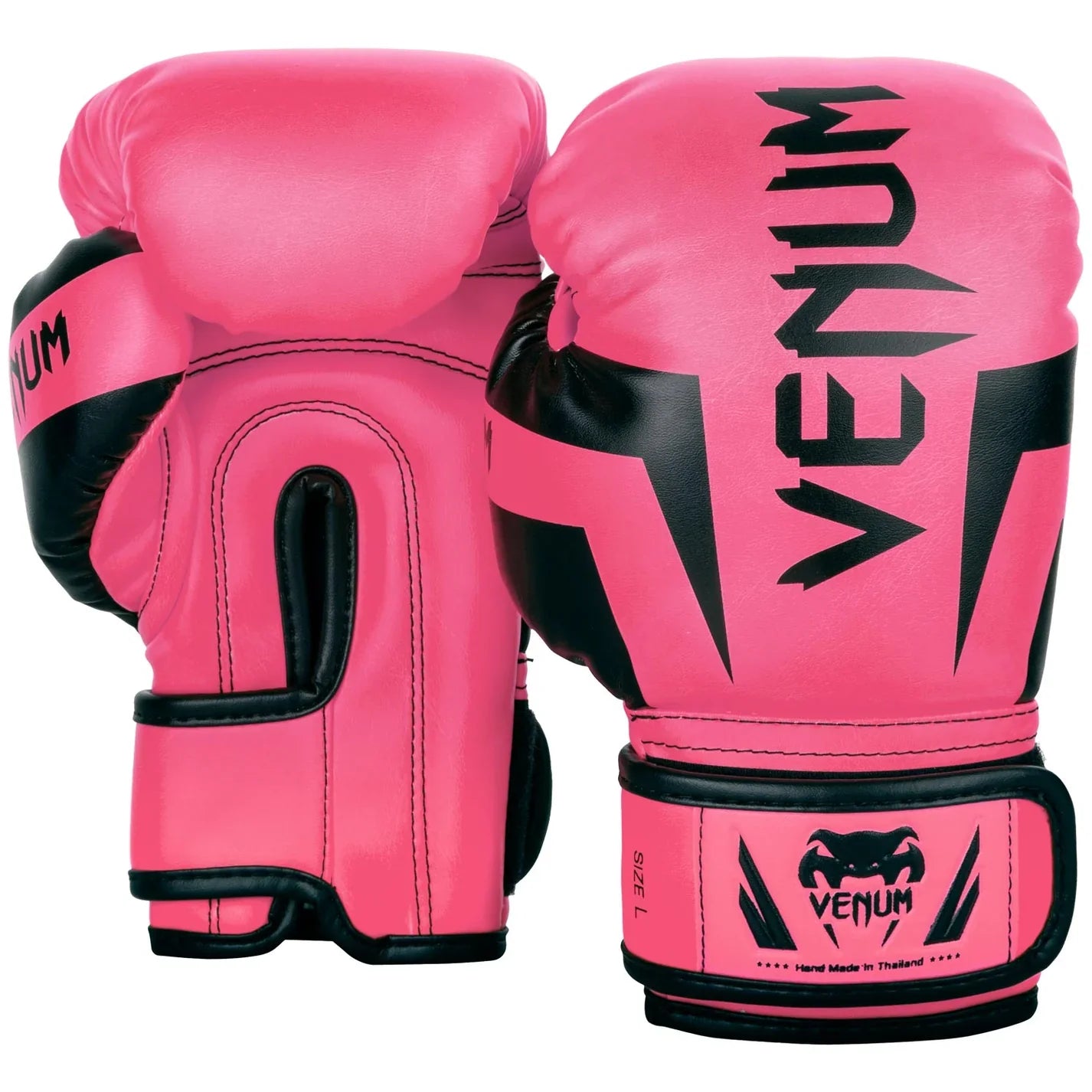 Gants de Boxe Enfant Venum Elite - Rose Fluo