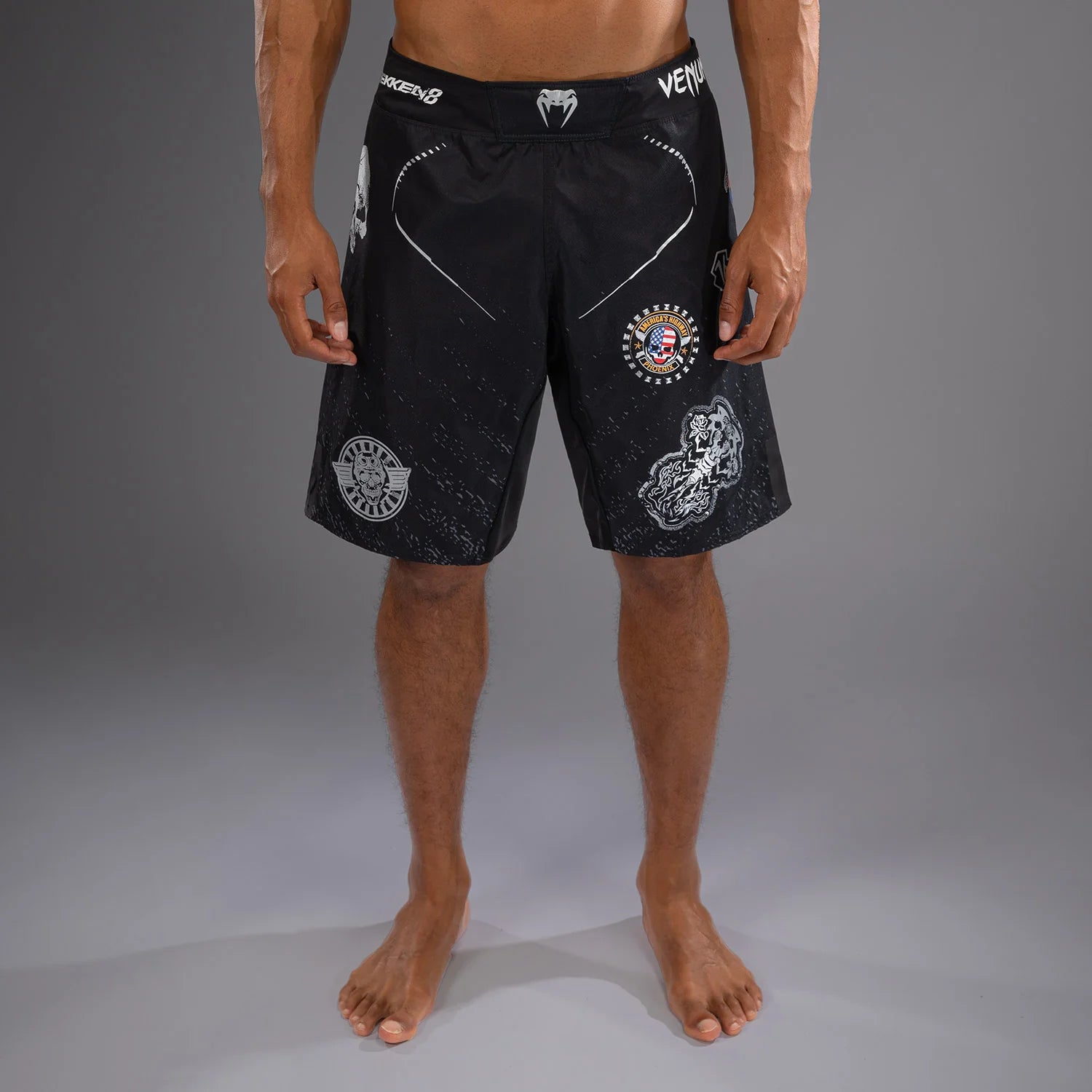 Venum x TEKKEN 8 - Paul Phoenix Fight Shorts - Noir
