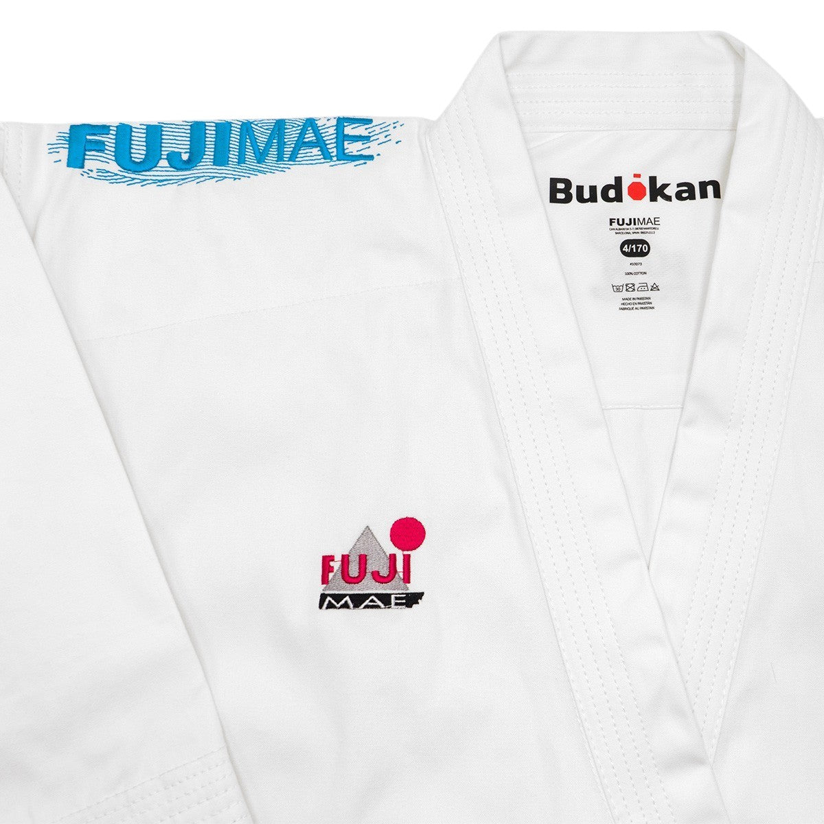 Veste Karaté FUJIMAE Kata Budokan WKF avec broderie
