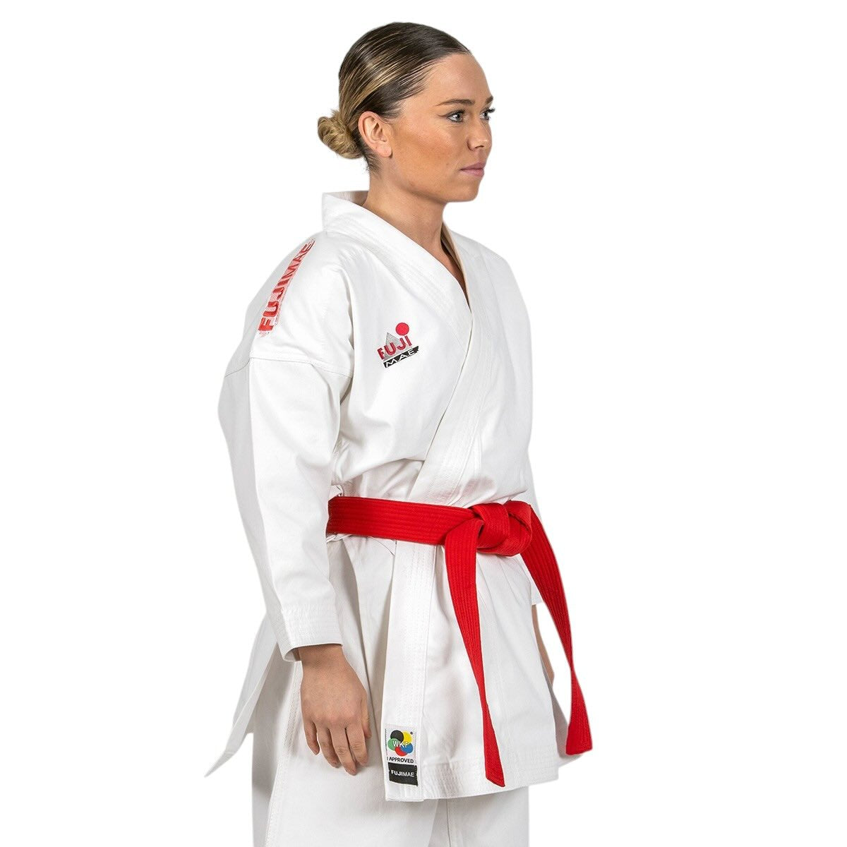 Veste Karaté FUJIMAE Kata Budokan WKF avec broderie
